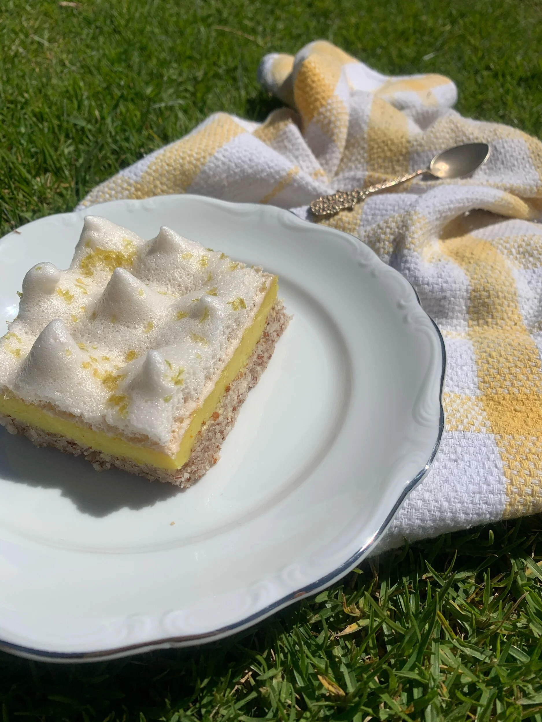 Pie de limón vegano