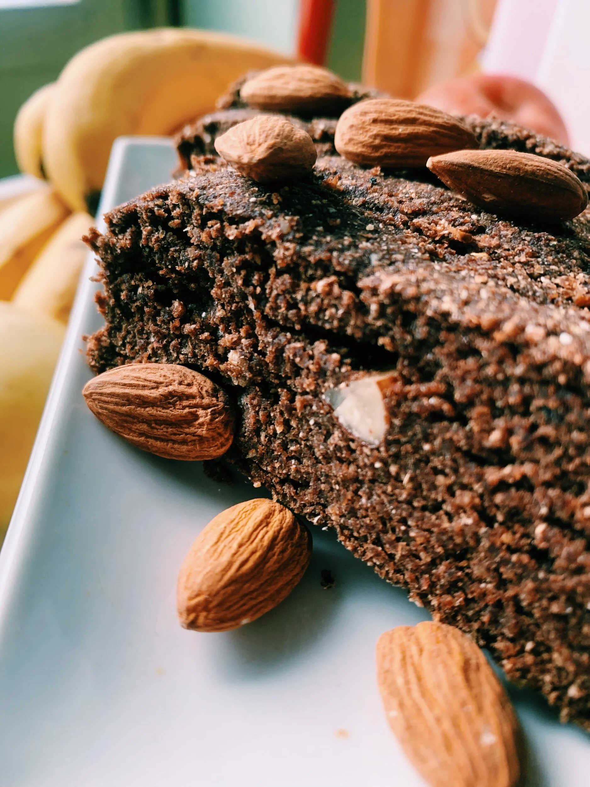 Queque de café y plátano