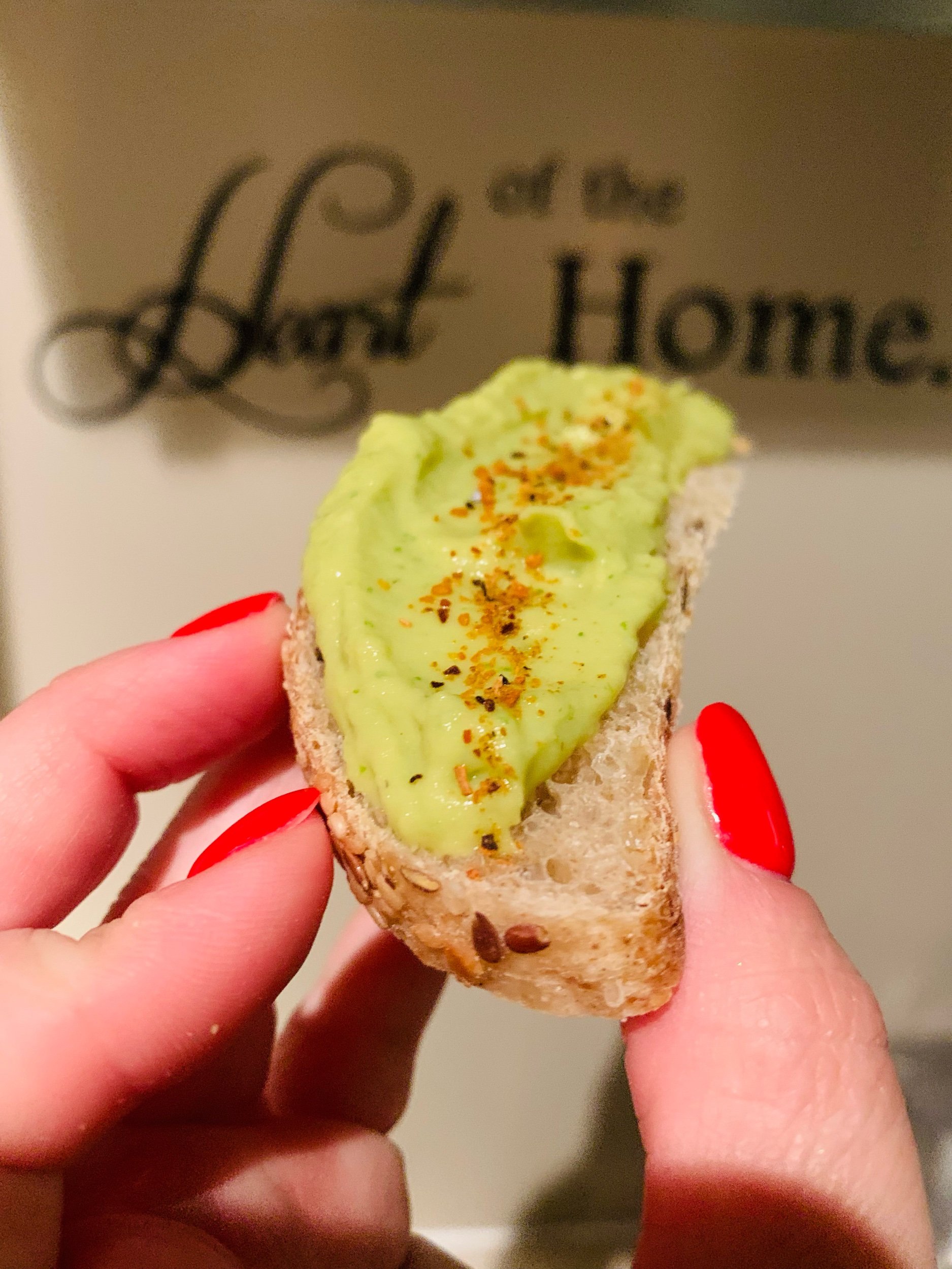 Hummus de palta 🥑 y cilantro 🌿