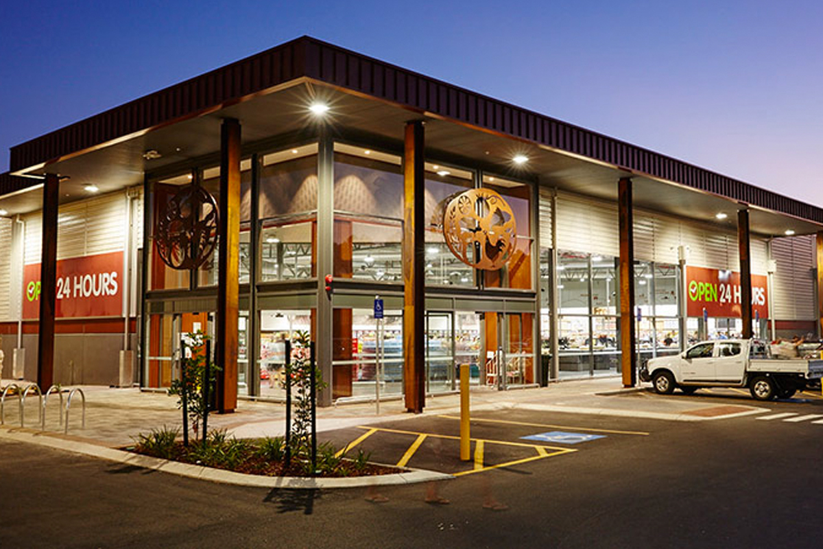External Entry - Baldivis Store Fabricated entry statement