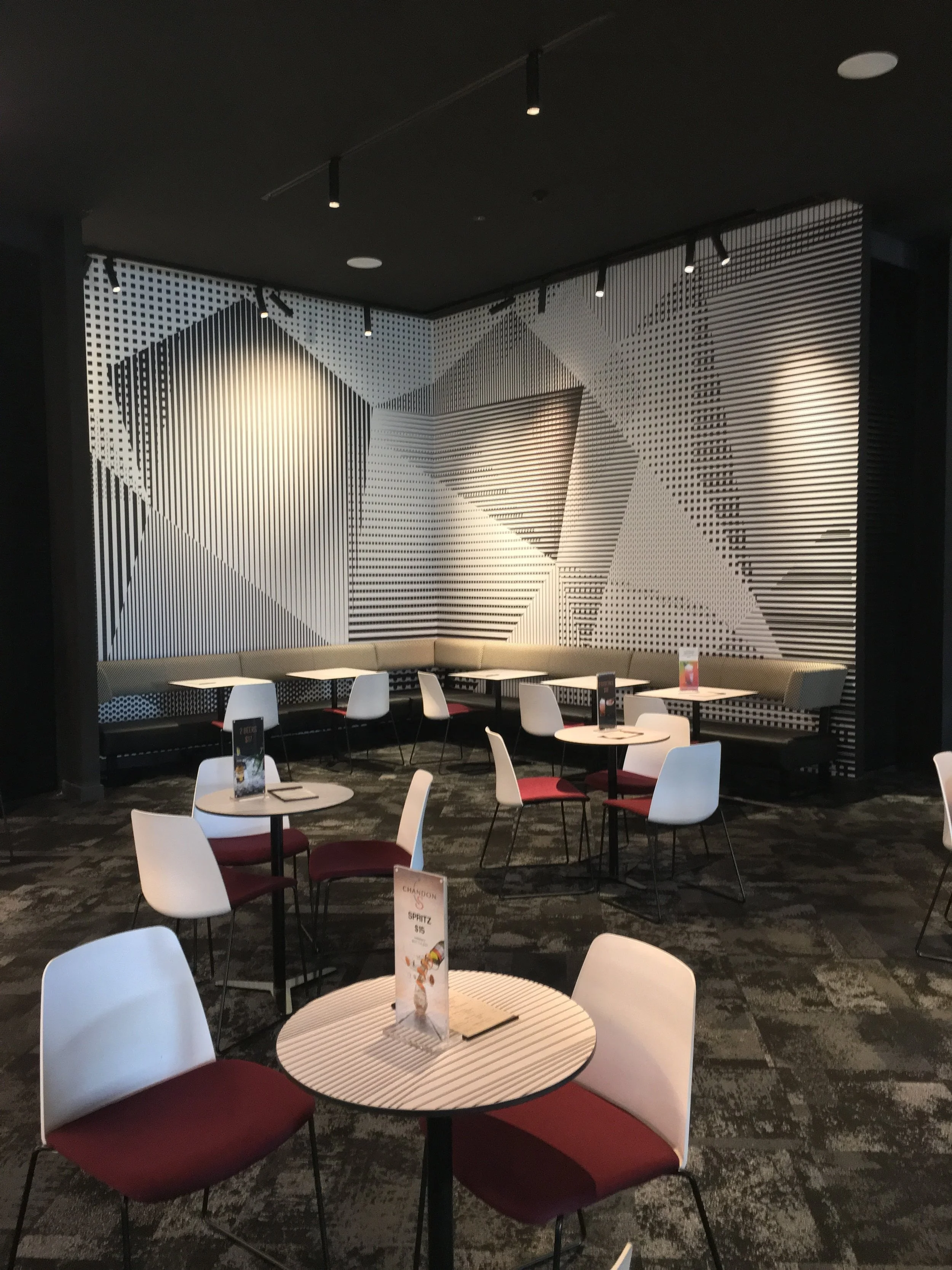 Eating / Pause Area Digitally printed wall graphics