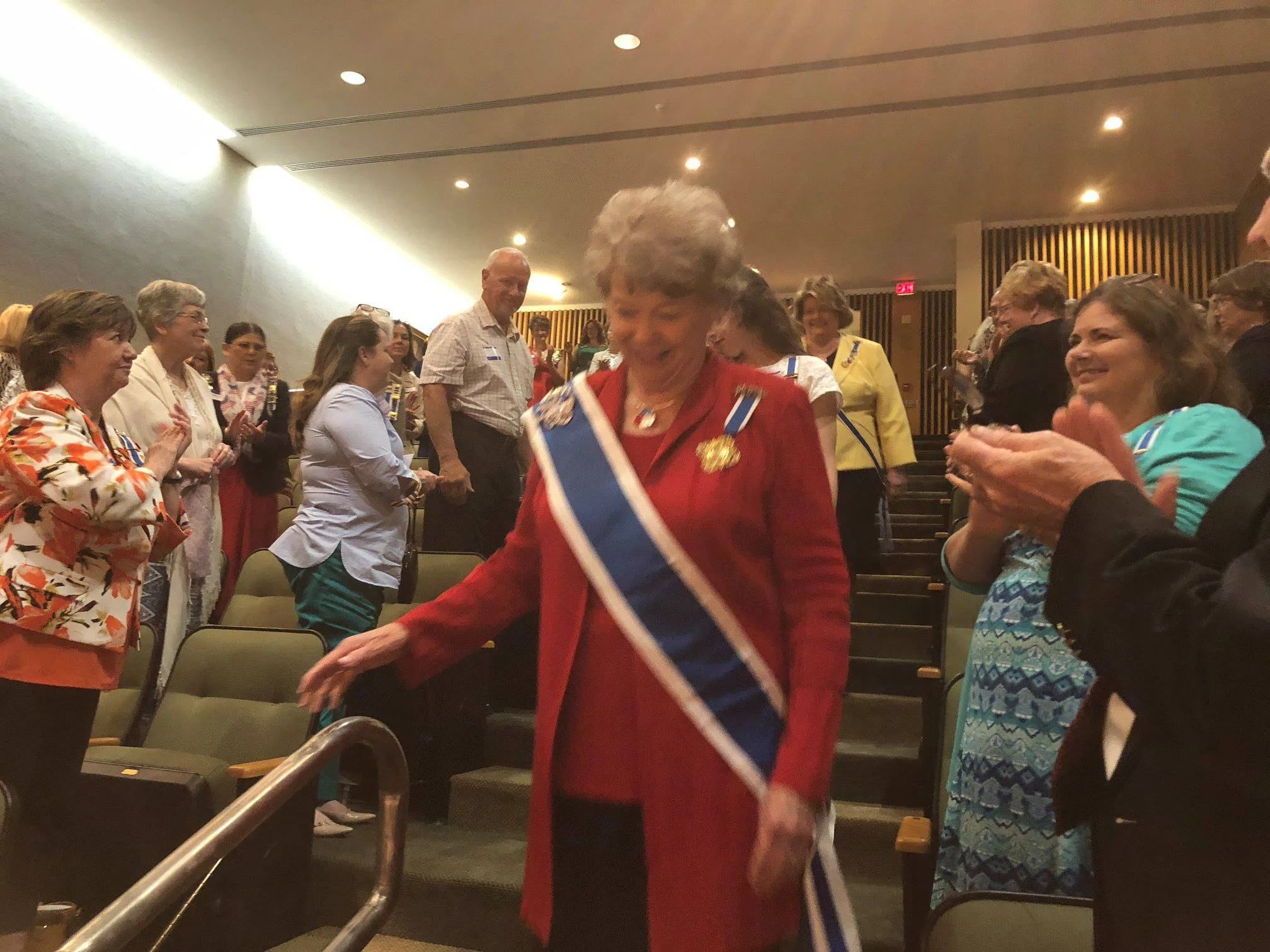 Mrs. DIllon arrives at Museum.jpg