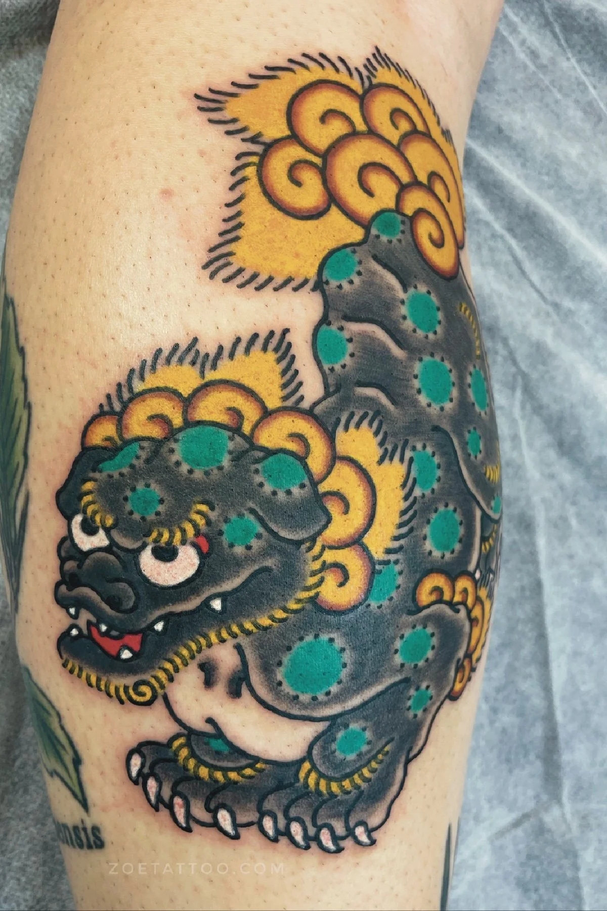 Zoe Wisdom Tattoo Melbourne Shishi