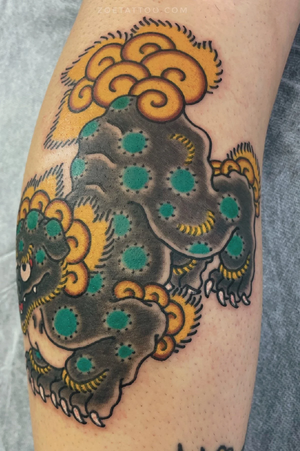 Zoe Wisdom Tattoo Melbourne Shishi 2
