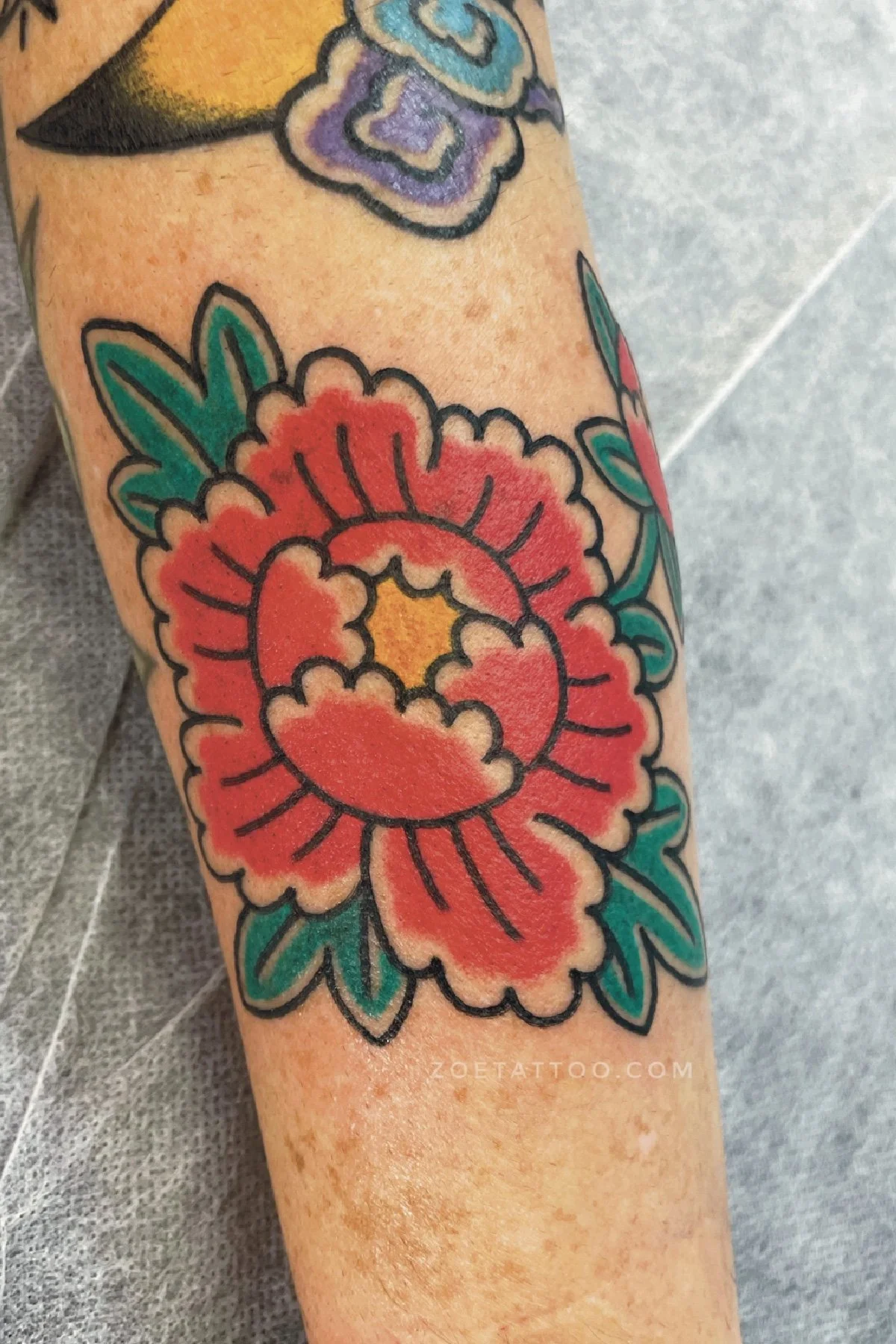 Zoe Wisdom Tattoo Melbourne Peony