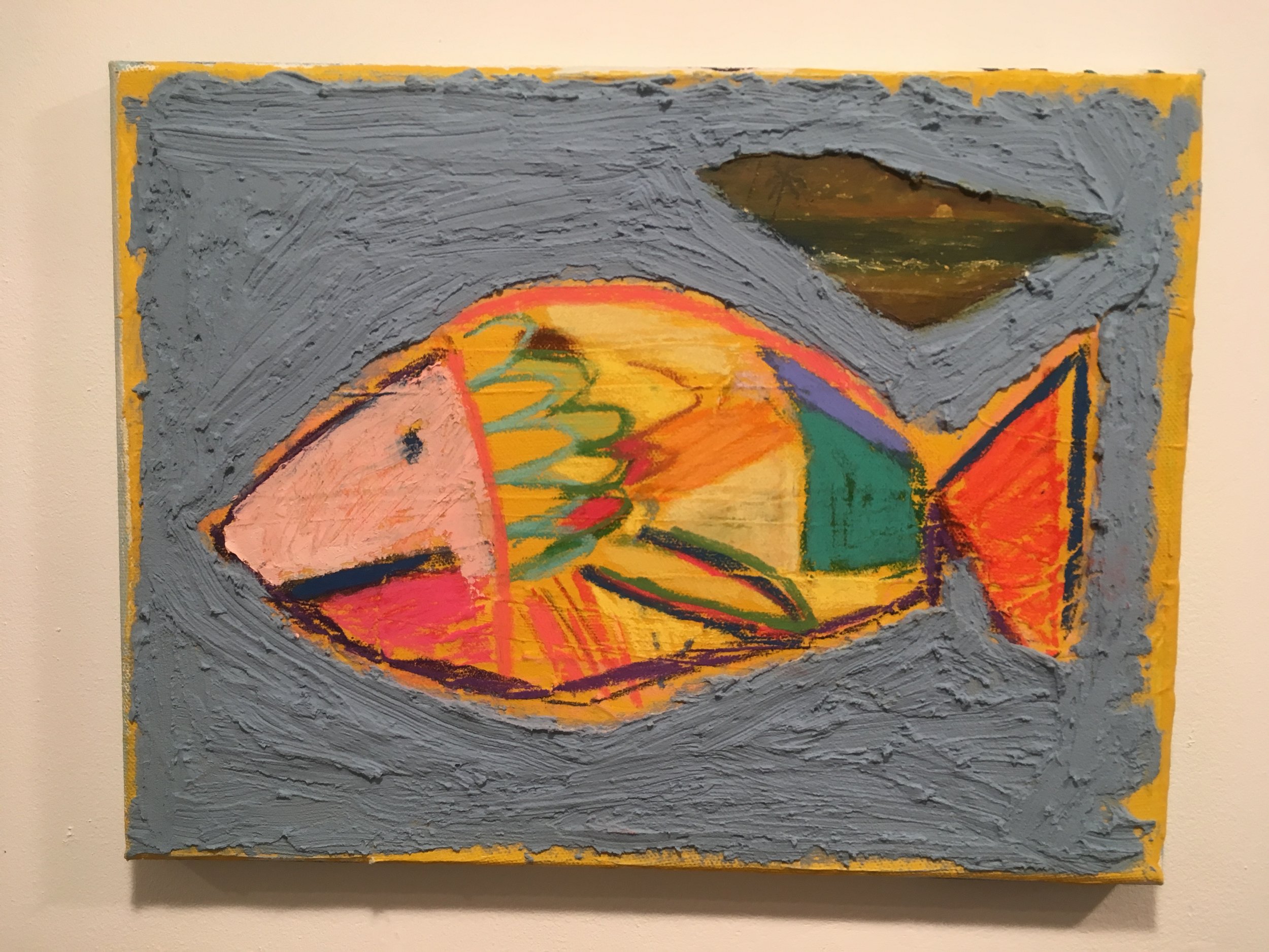 Fish with Seascape