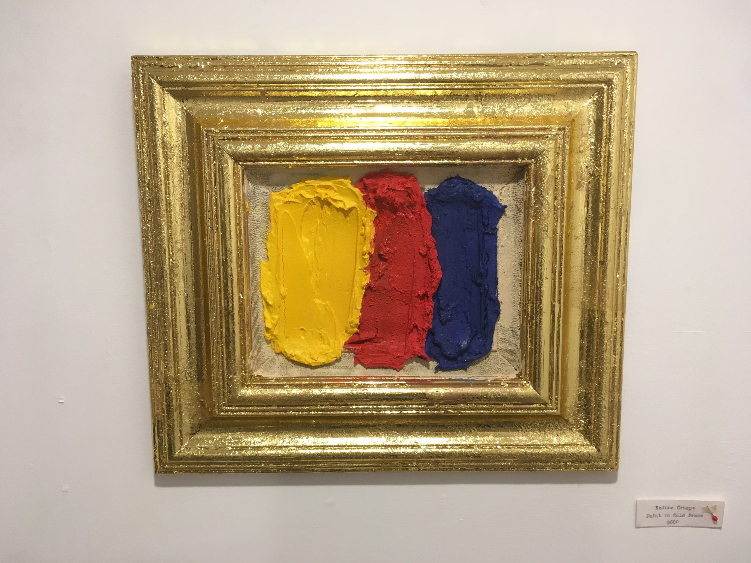 Paint in Gold Frame