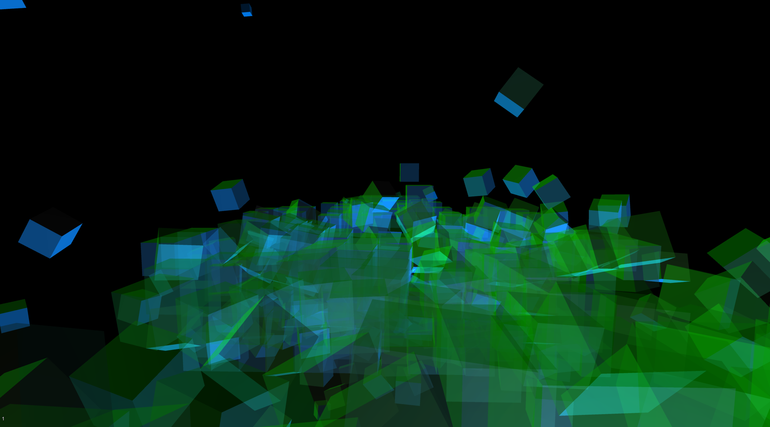  The Shader used in Perdition was created by using my knowledge from being a film major and lighting. I created a white/gray see through material. Then put 2 directional lights into the scene each a different color rotating in the opposite direction 