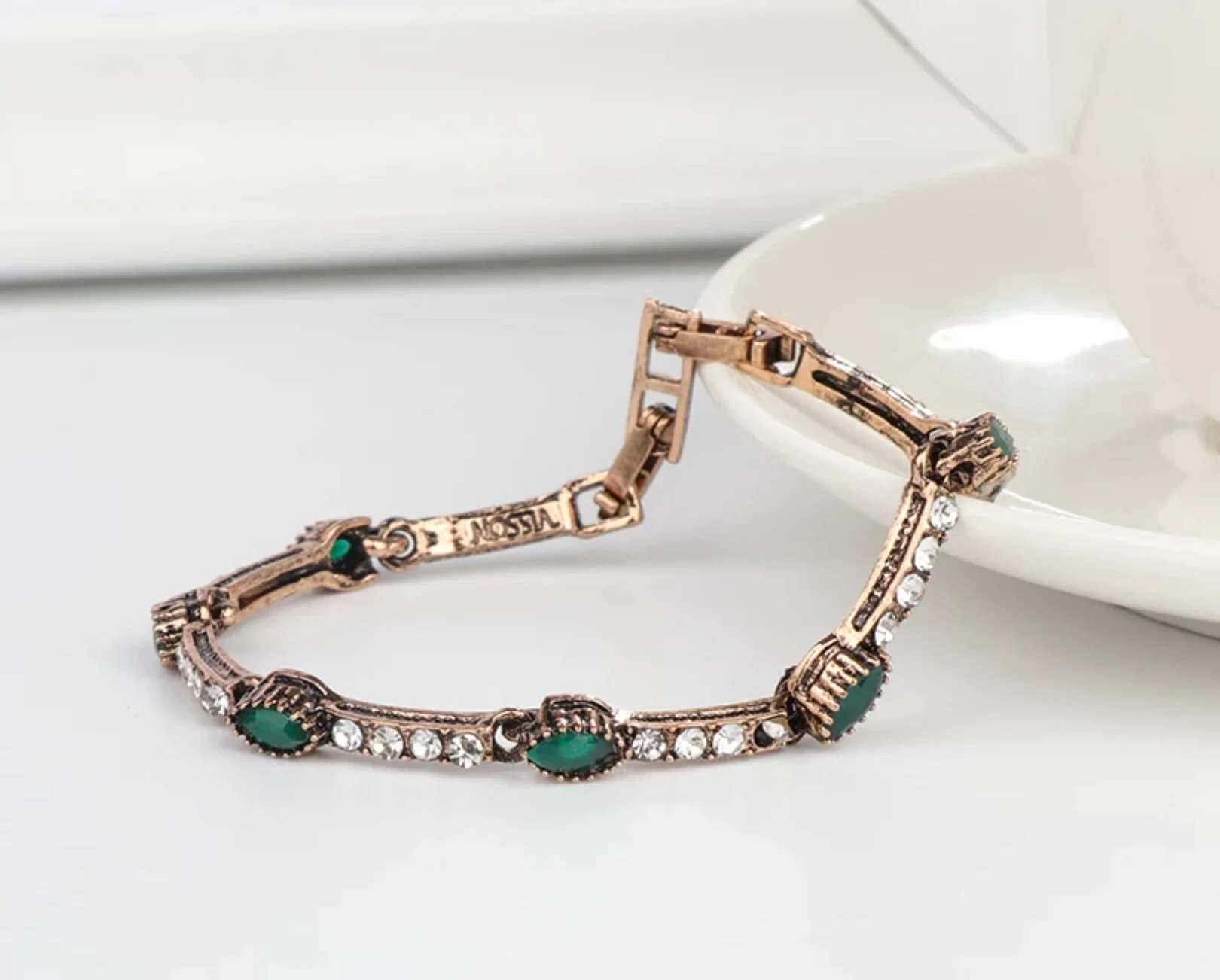 Antiqued Silver Bracelet