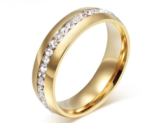 Zirconia Wedding Band