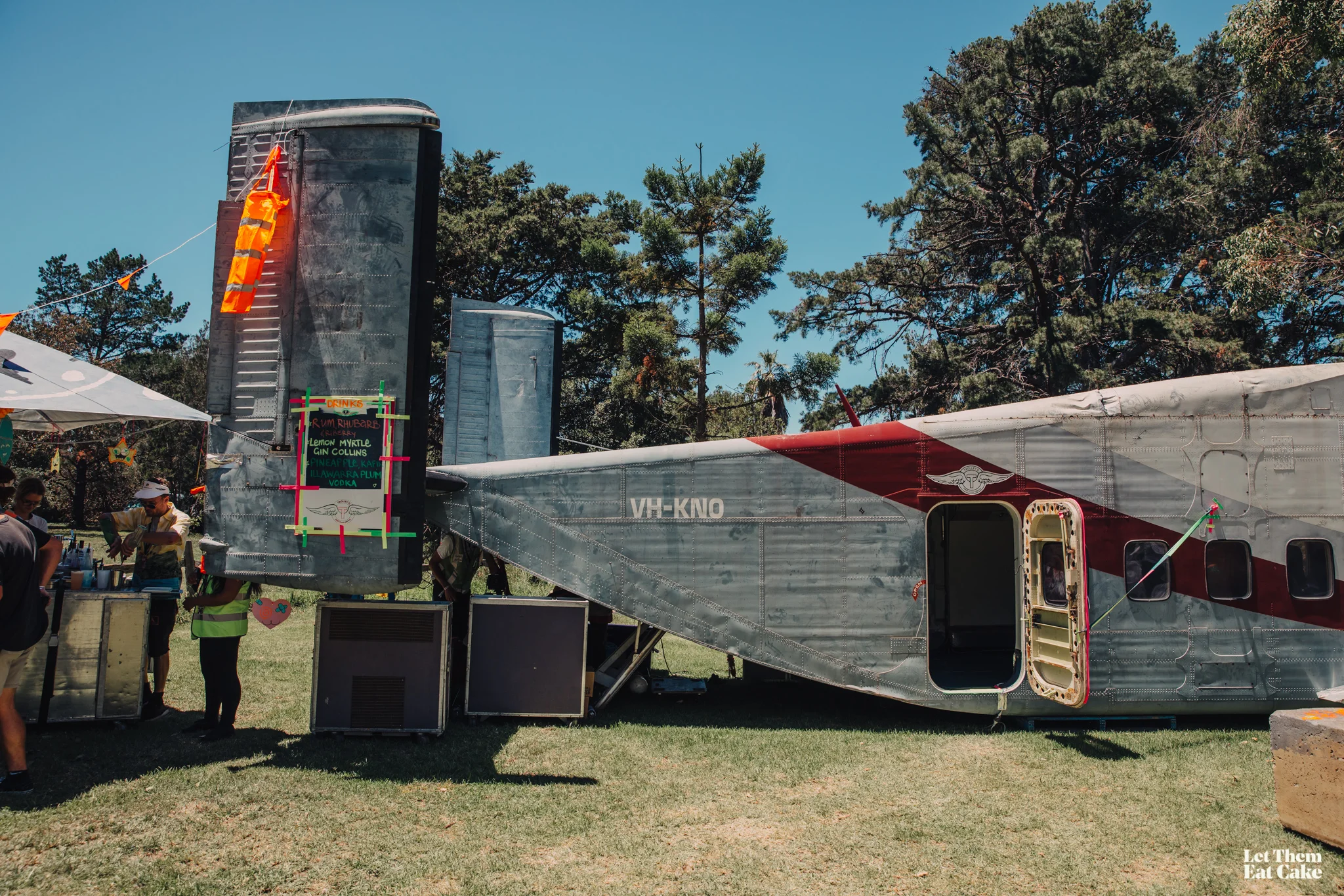 This plane crashlanded in the right place. (Photo by Duncographic)