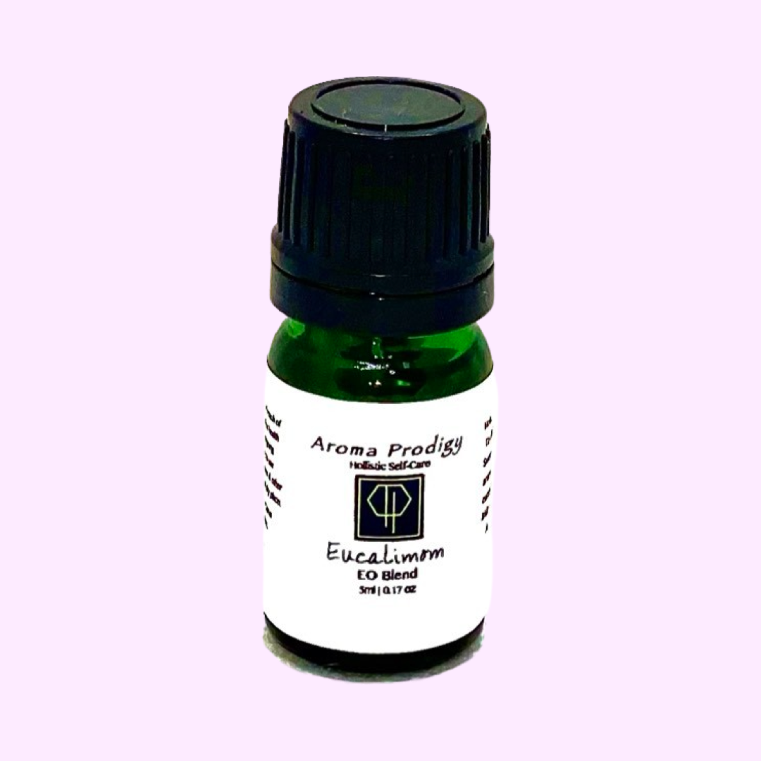 Eucalimom - Energize & Inhale Vital Force Exhale Procrastination Essential Oil Blend 5ml