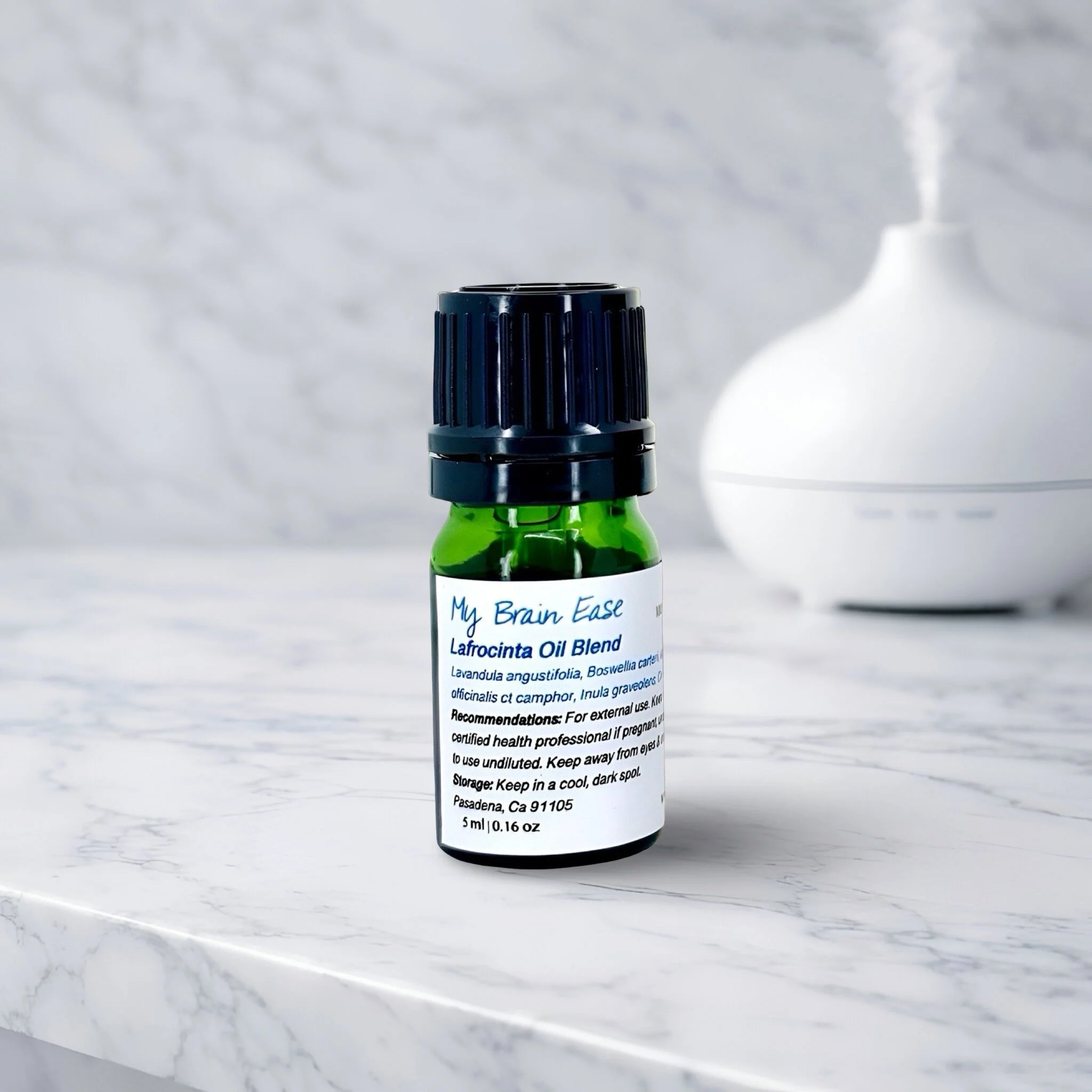 Brain Ease Head Comfort Aromatherapy Essential Oil Blend – 5 ml