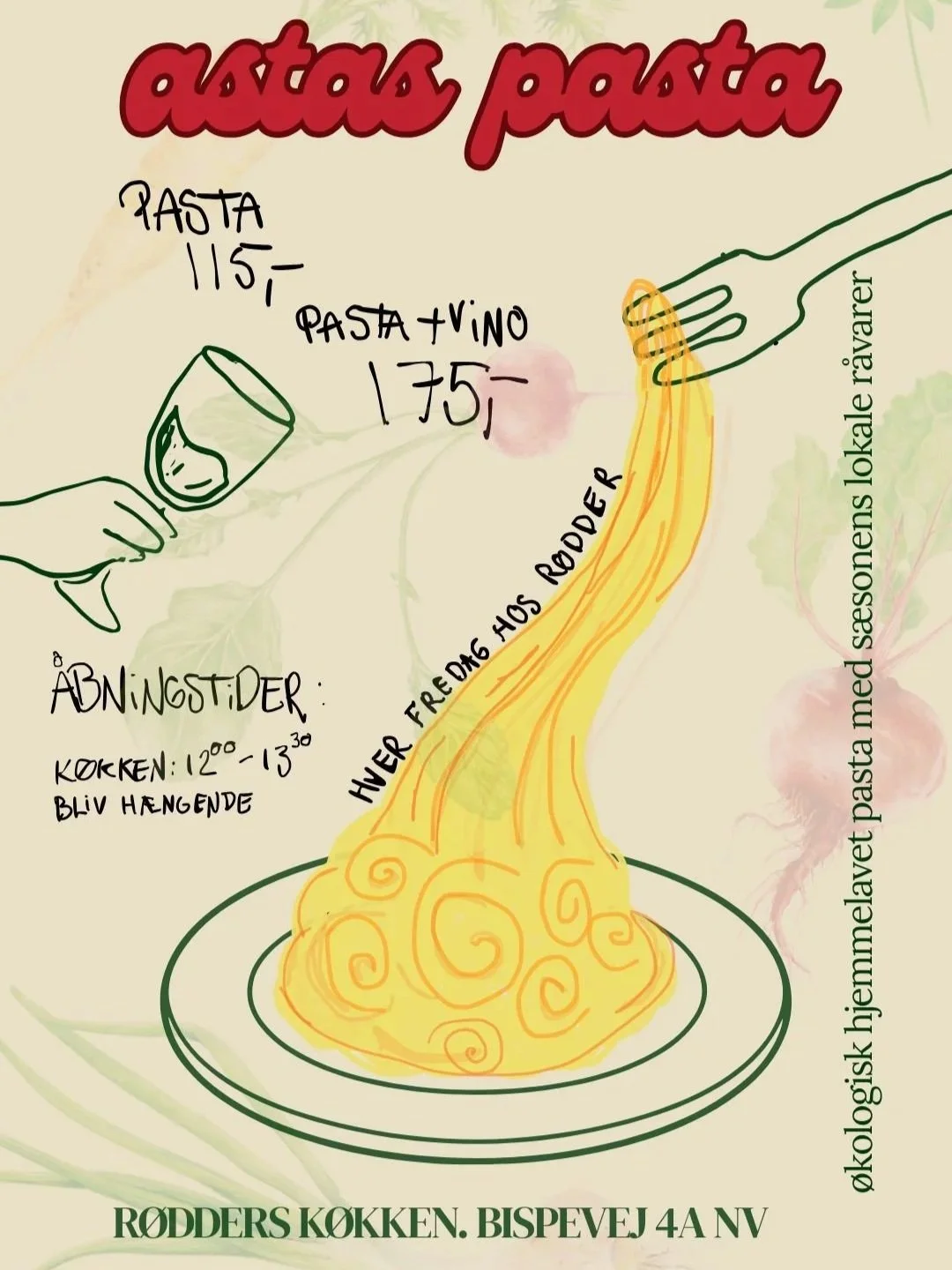 Fredagsfrokost x Astas Pasta 