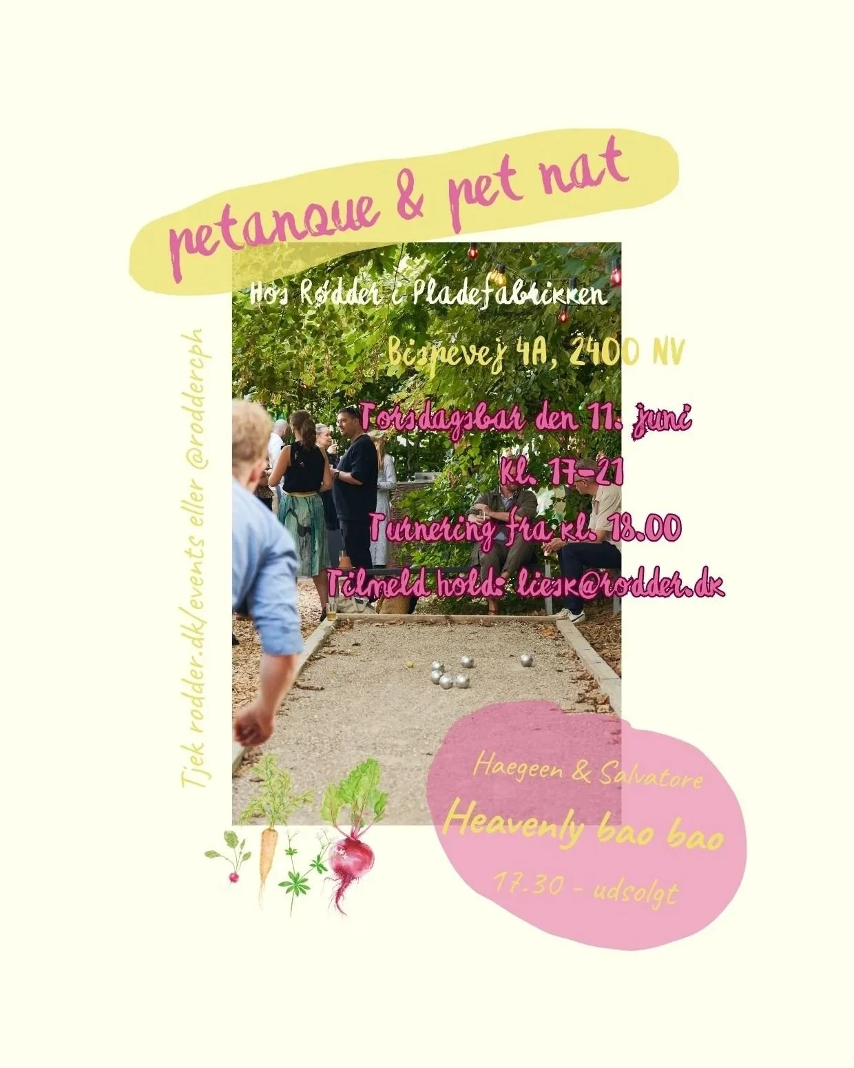 Petanque &amp; Pet Nat x Heavenly bao bao