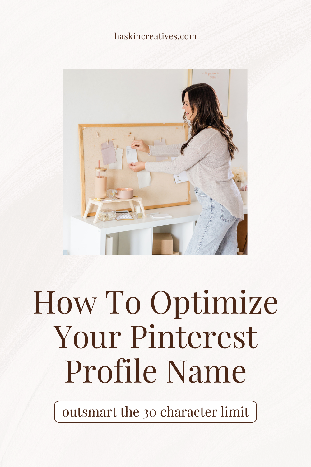 How to Get More Than 30 Characters in your Pinterest Profile Name