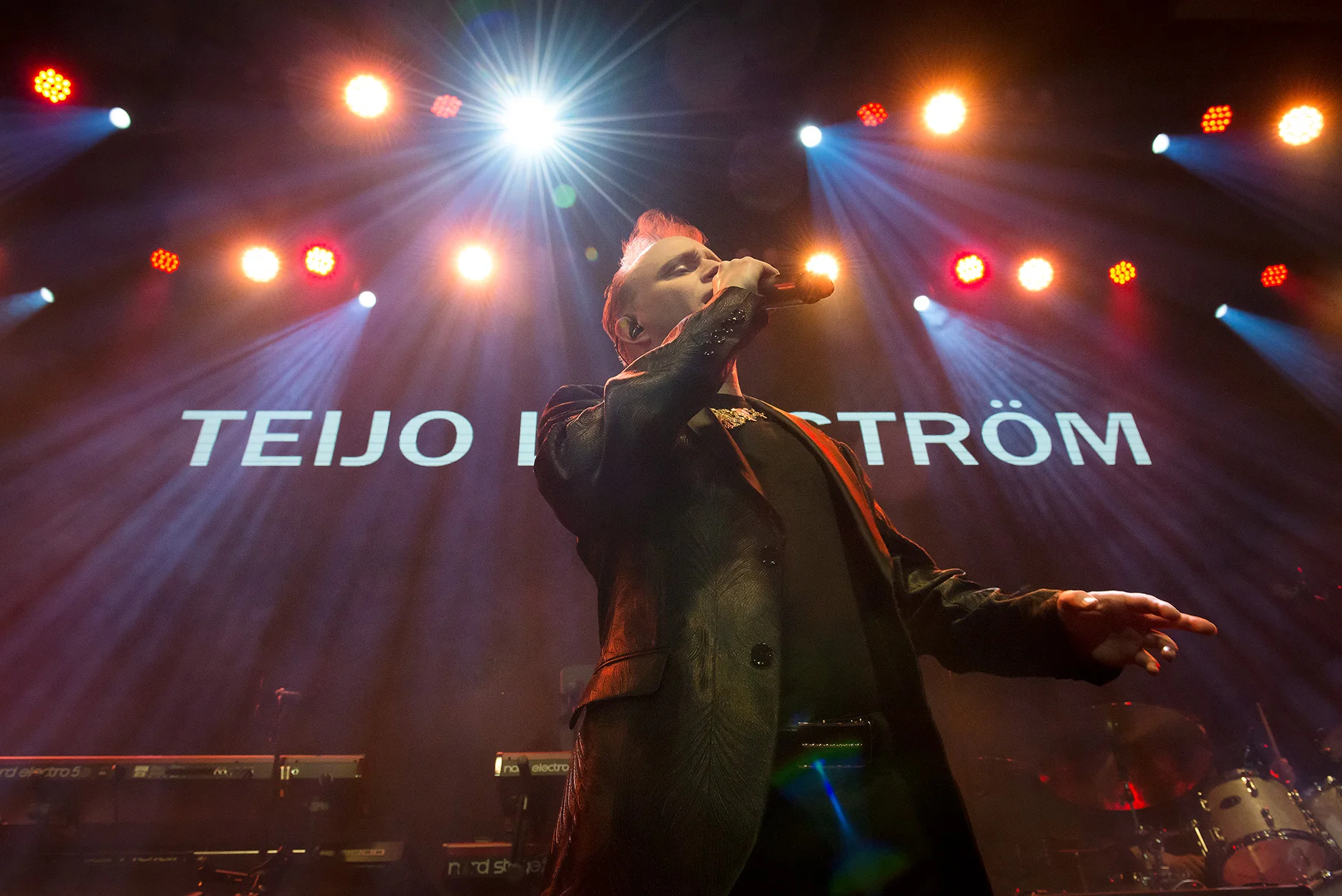Tangokuningas Teijo Lindström at live on stage in May 2018. Photo: © Heli Kaskinen 2018