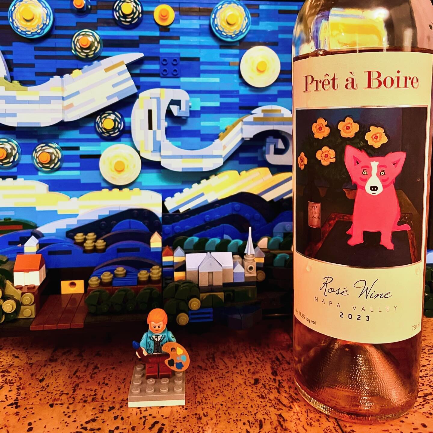 One more bag to go deserves a glass of pink joy from a generous soul. Happy Sunday friends. 💖
@lego 
#starrynight