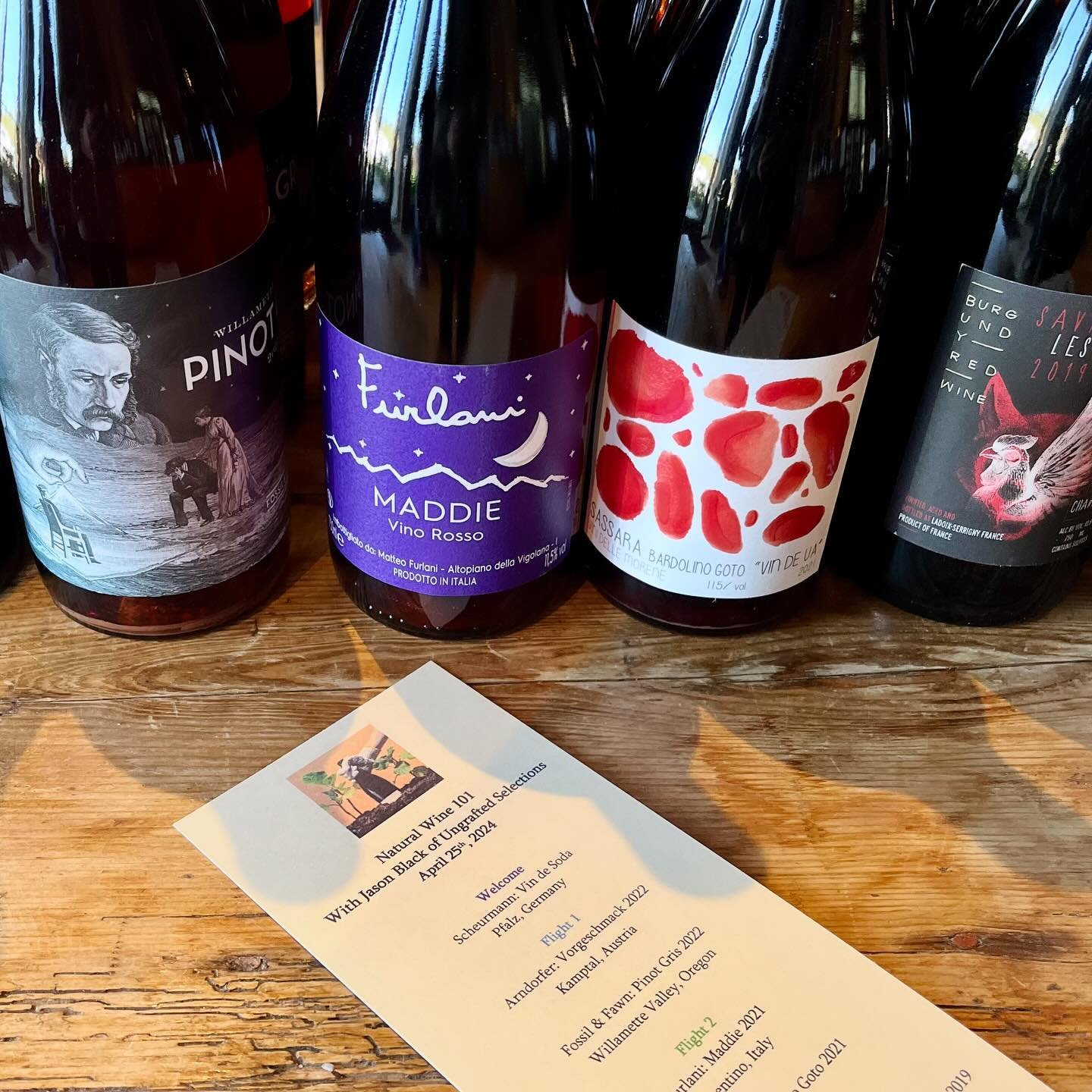 What the heck is Natural Wine, really?  We had a lot of fun answering this question last night!  Thank you @jblacknwhite &amp; @ungraftedselections for hosting a great Natural 101 Class. 

Next Month - Sake!