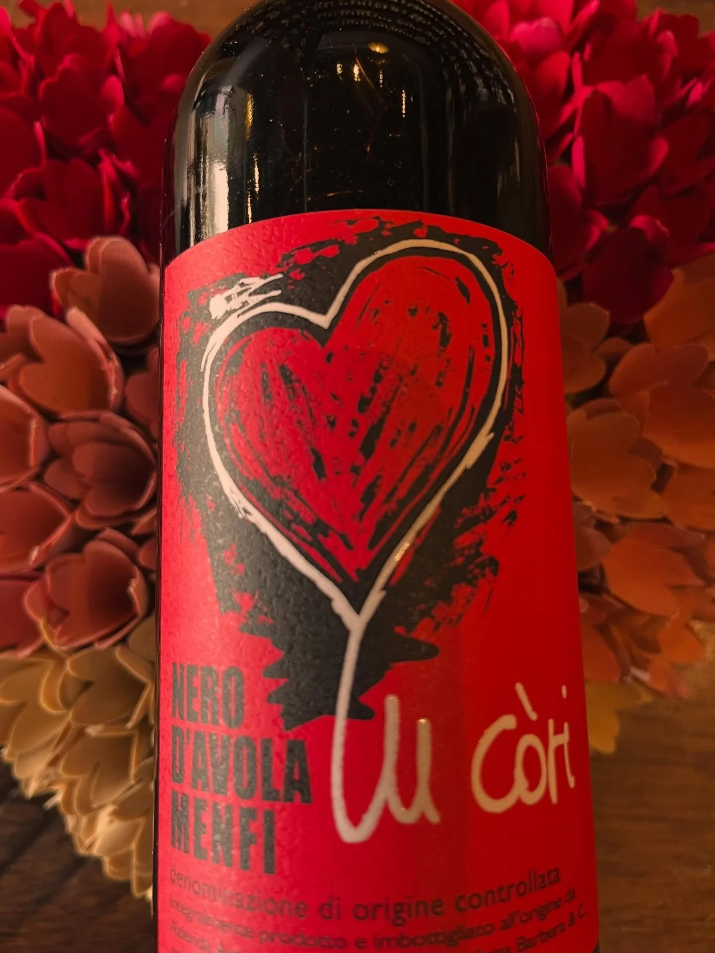 Happy Valentine&rsquo;s Day!  Warm up with this little volcanic Nero d&rsquo;Avola. &hearts;️