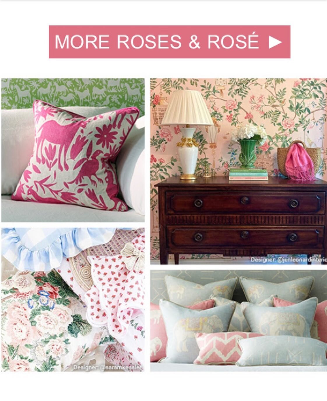 💕 Thanks for featuring us @kravetinc 💕 ⁣
⁣
⁣
#kravet #kravetwallcovering #grandmillennial #pinkdecor #pinkdecoration #chinoiserie #chinoiseriechic #lovepinkdecoraci&oacute;n #rosedecoration #brunschwigandfils #jenleonardinteriors #vainteriordesign 