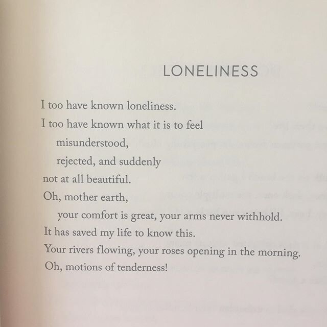 I&rsquo;ve been reading back through some of my early Conversations on Love transcripts, and thinking about how often nature comes up as a form of love. The answers reminded me of this Mary Oliver poem. 🌱