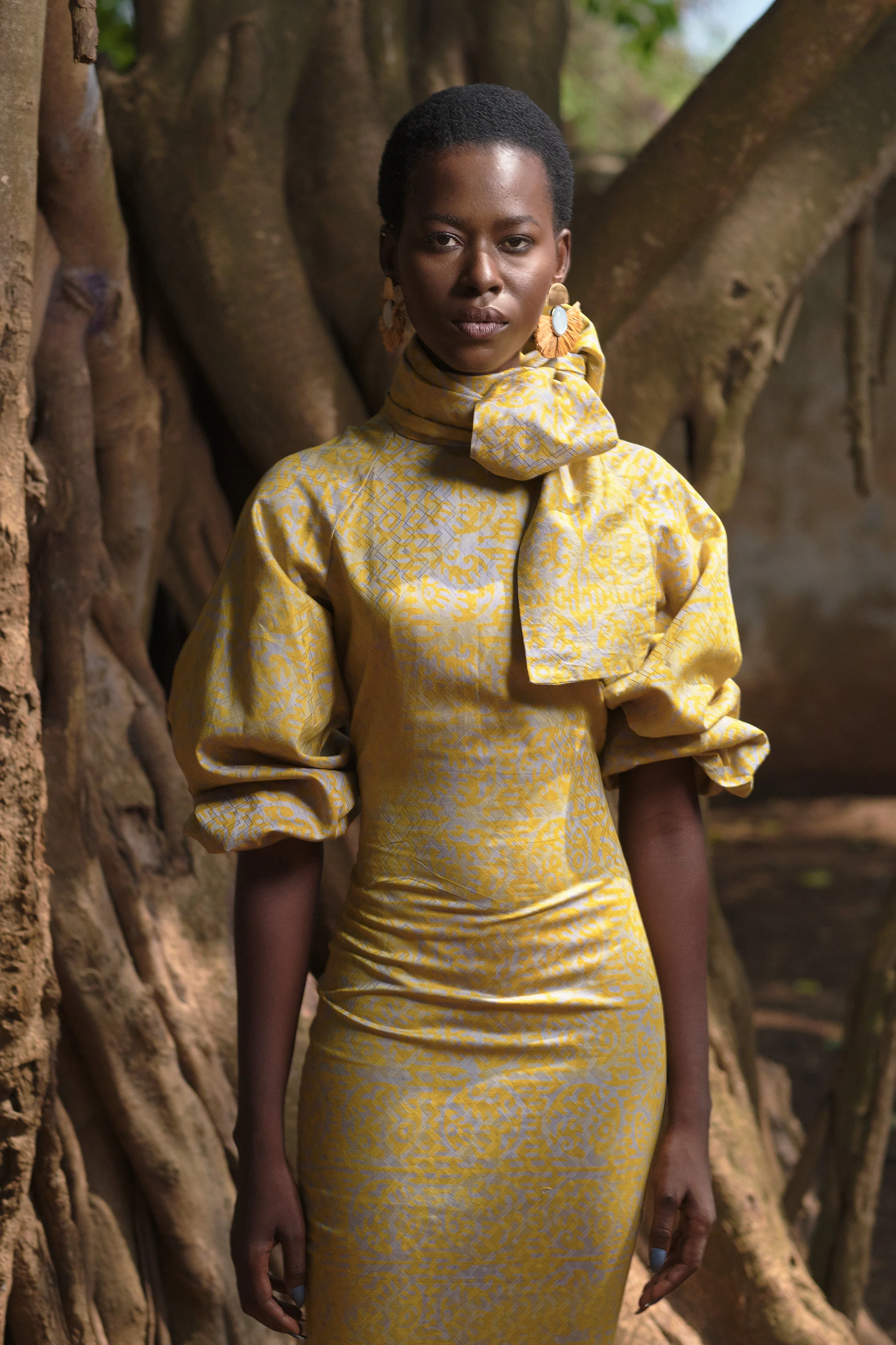 Christa Batik Dress, view 2 of 2