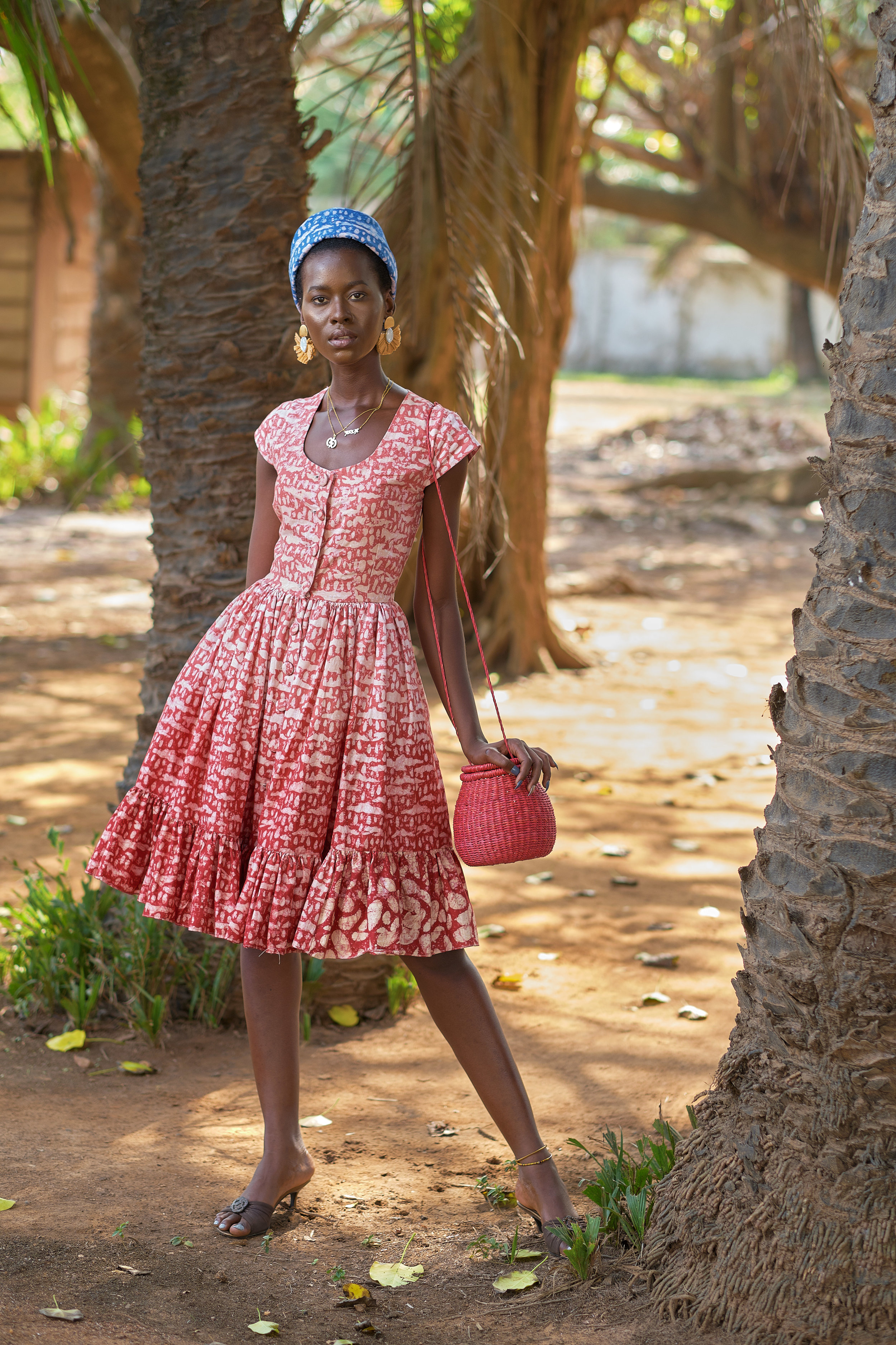 Strawberry Batik Dress, view 2 of 2