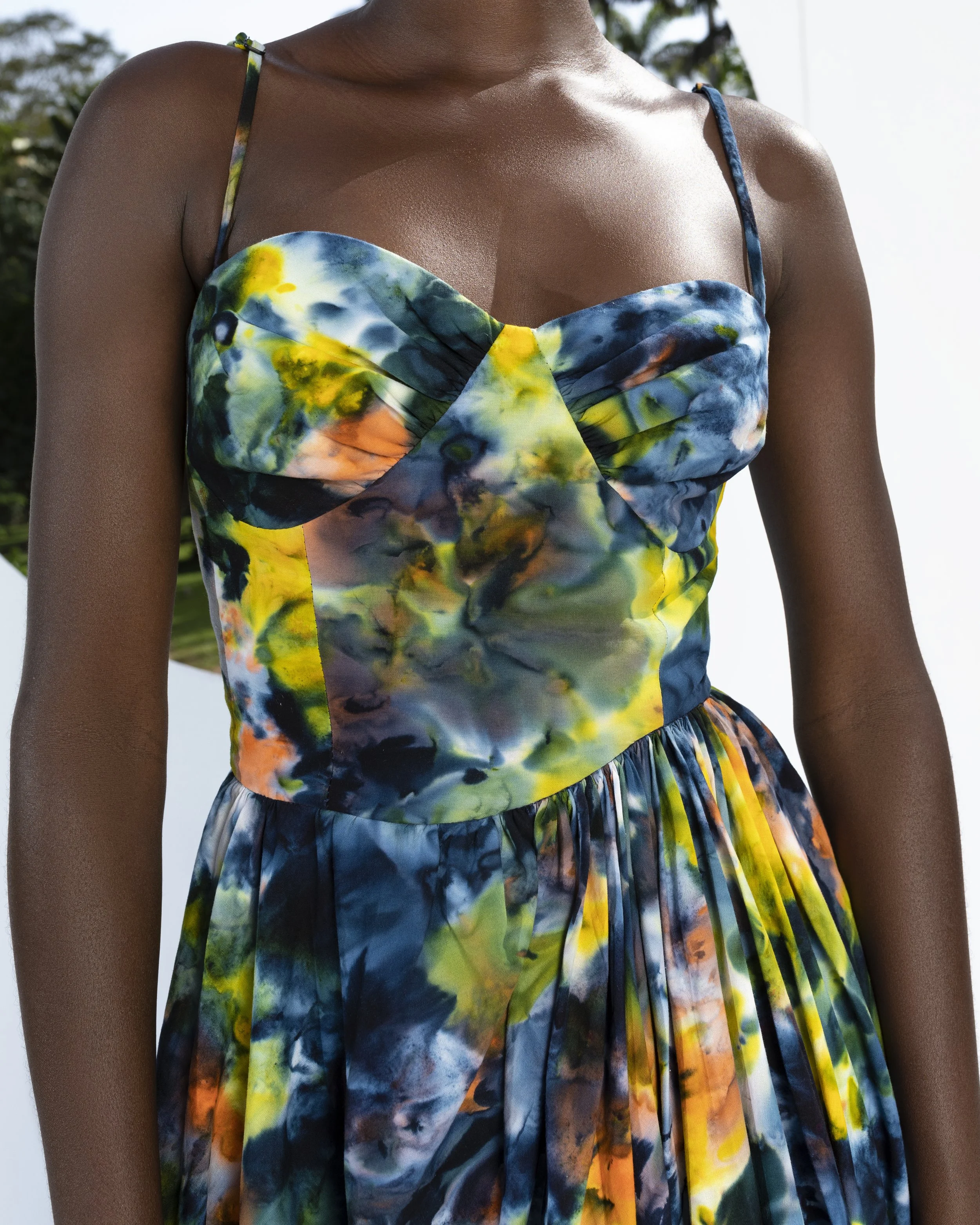 Jada Dress / Yellow Blossom, view 2 of 2