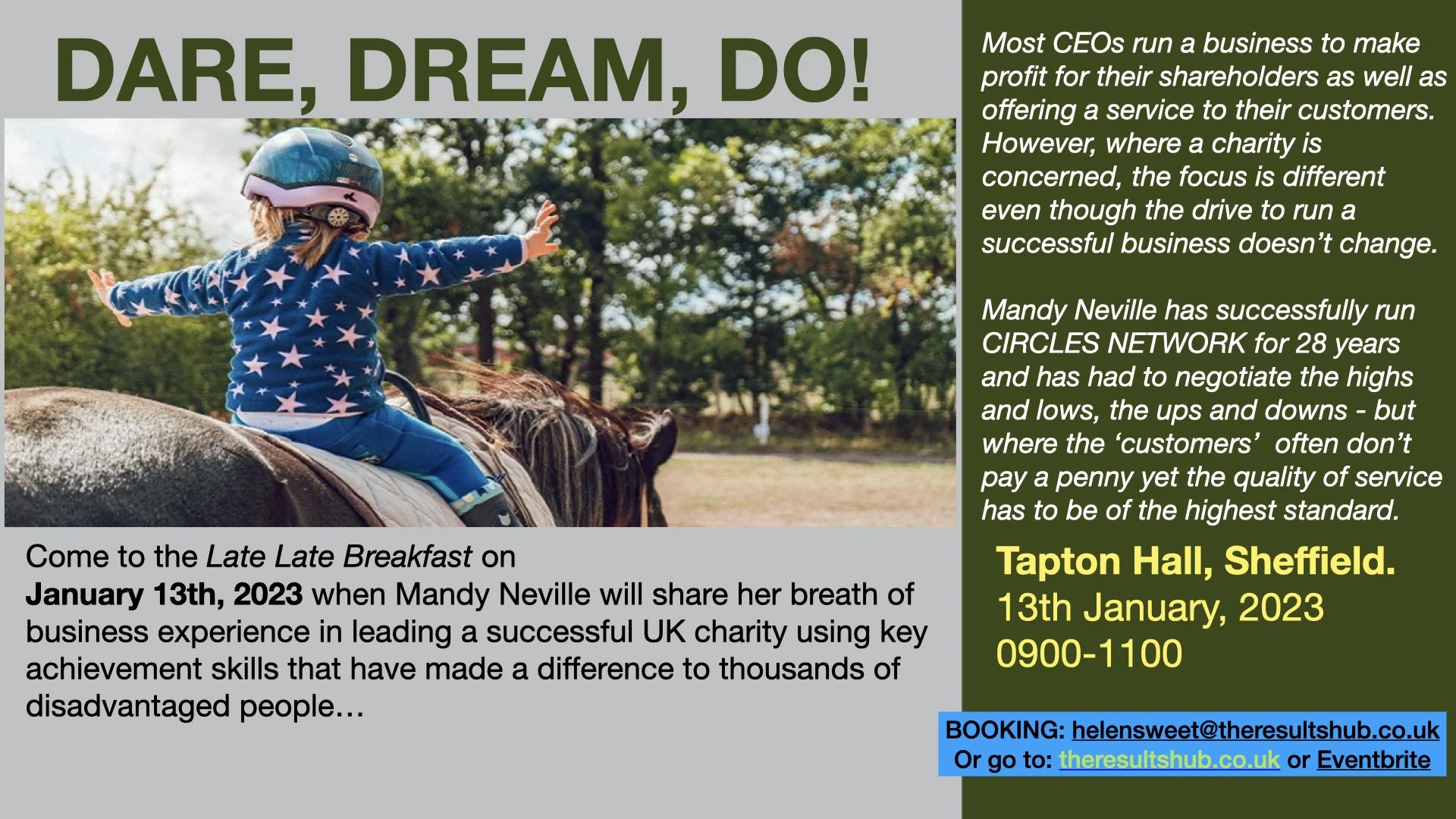 The January Late Late Breakfast