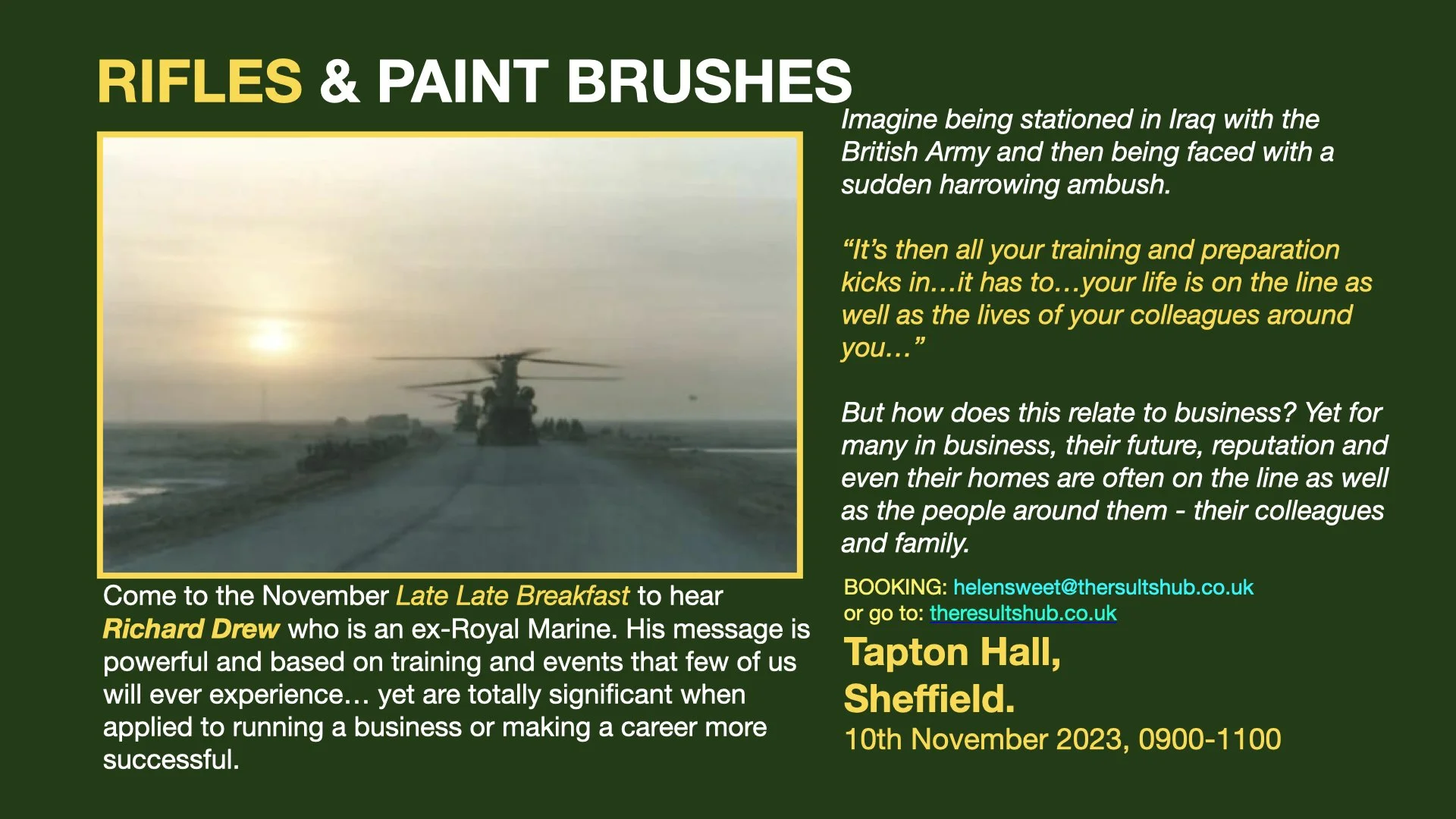 The November Late Late Breakfast 