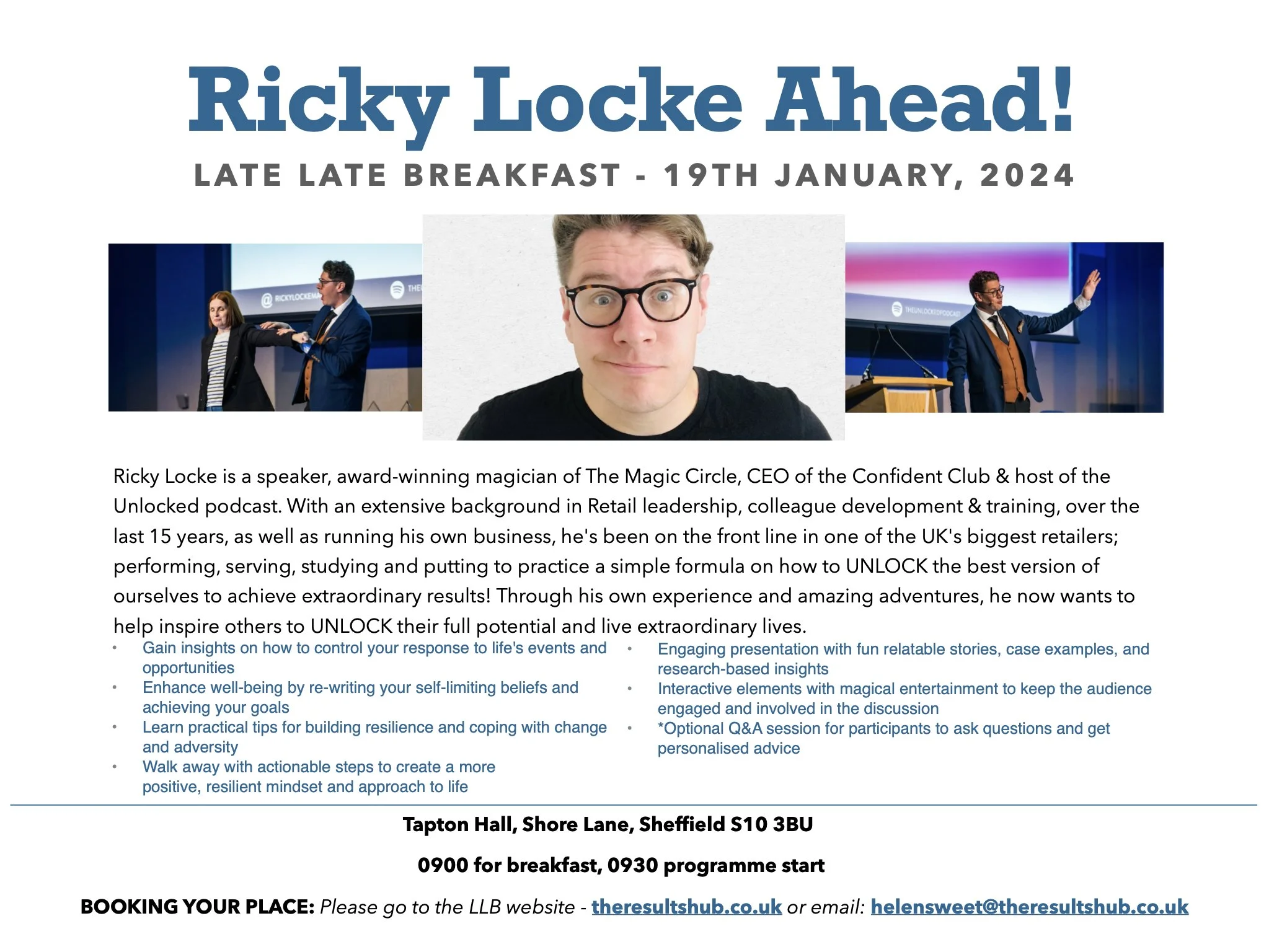 The 19th January Late Late Breakfast