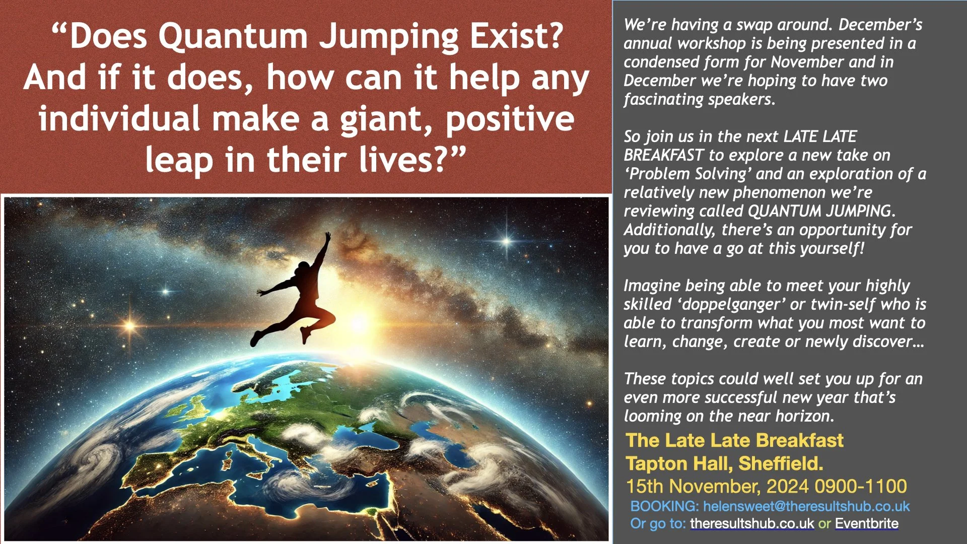 The November Late Late Breakfast Meeting