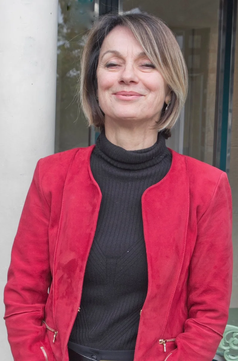Véronique Cham-Meilhac, coincidentally wearing an MBDA colour scheme! Photo: Christina Mackenzie