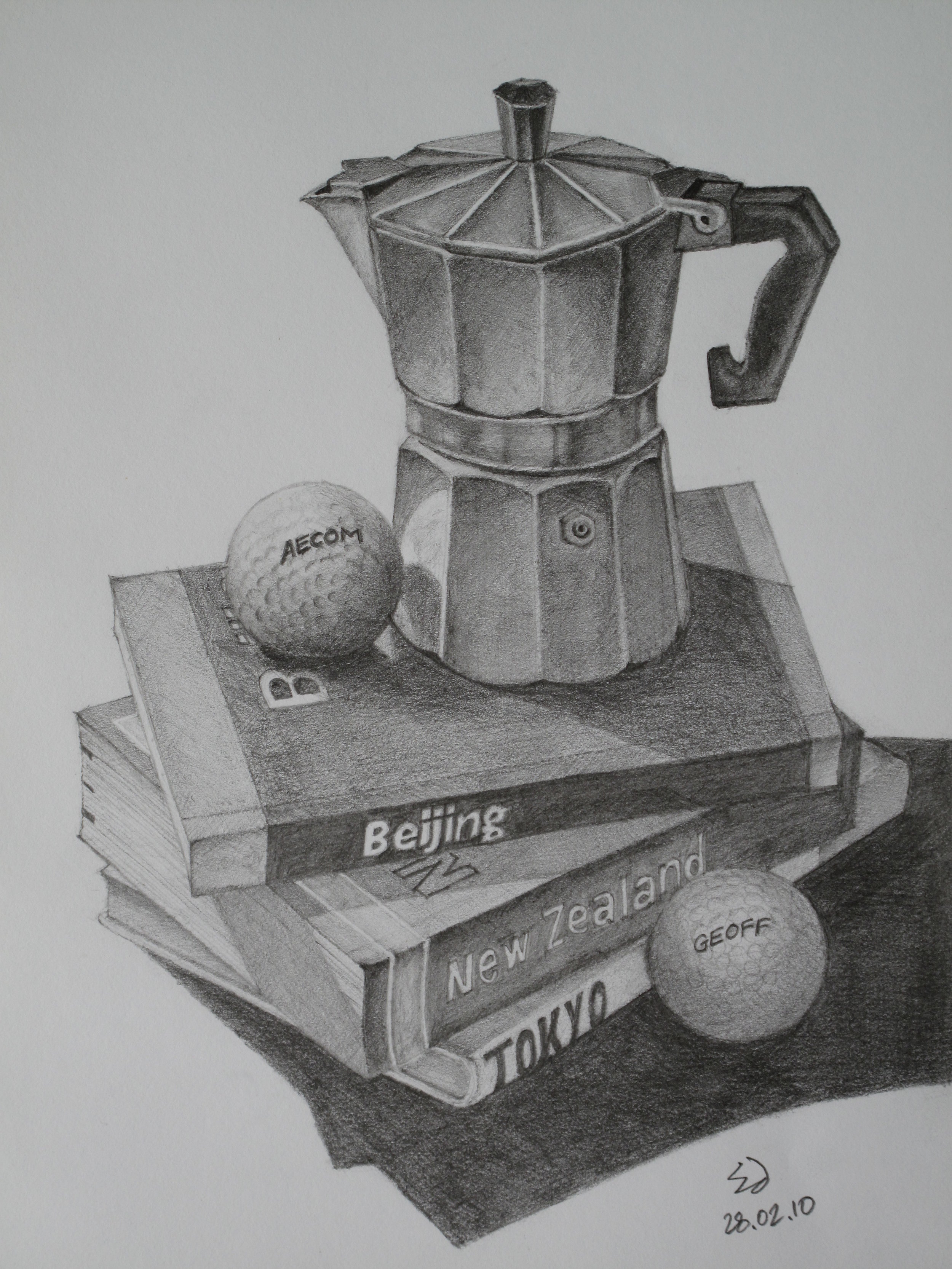 The Next Chapter, Geoff (A4, pencil)