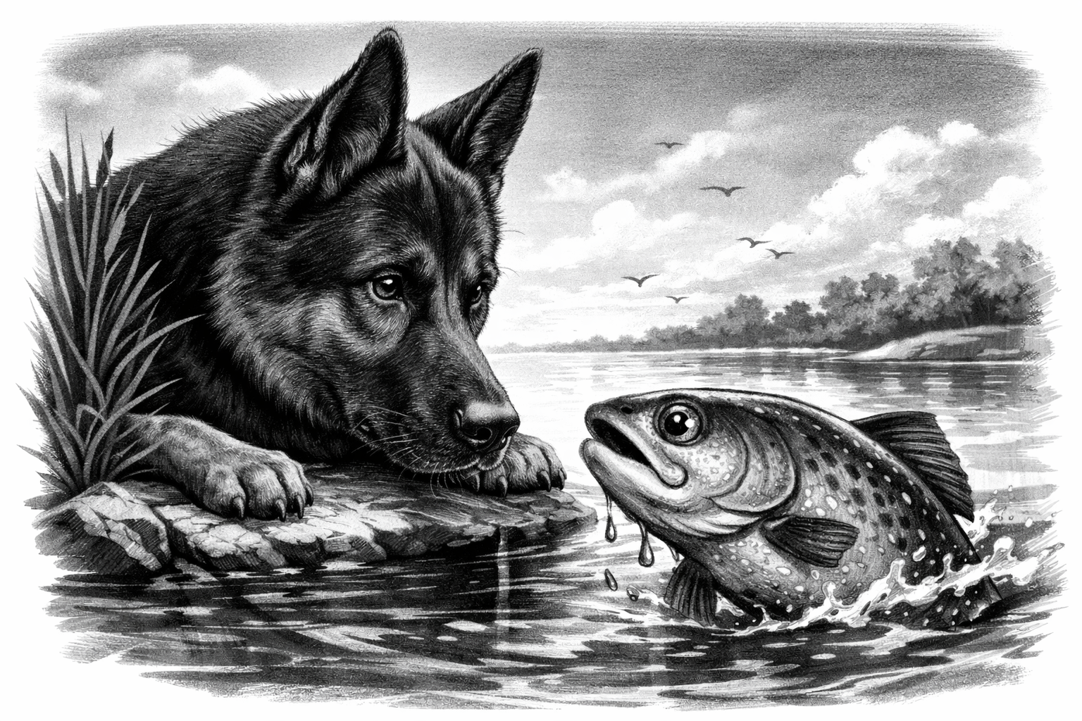 The Fish and the Dog