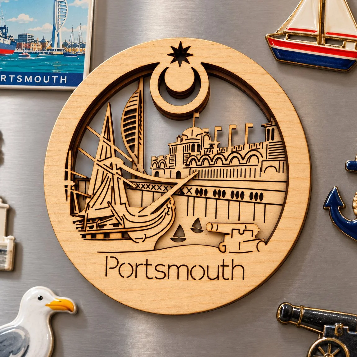Portsmouth Fridge Magnet