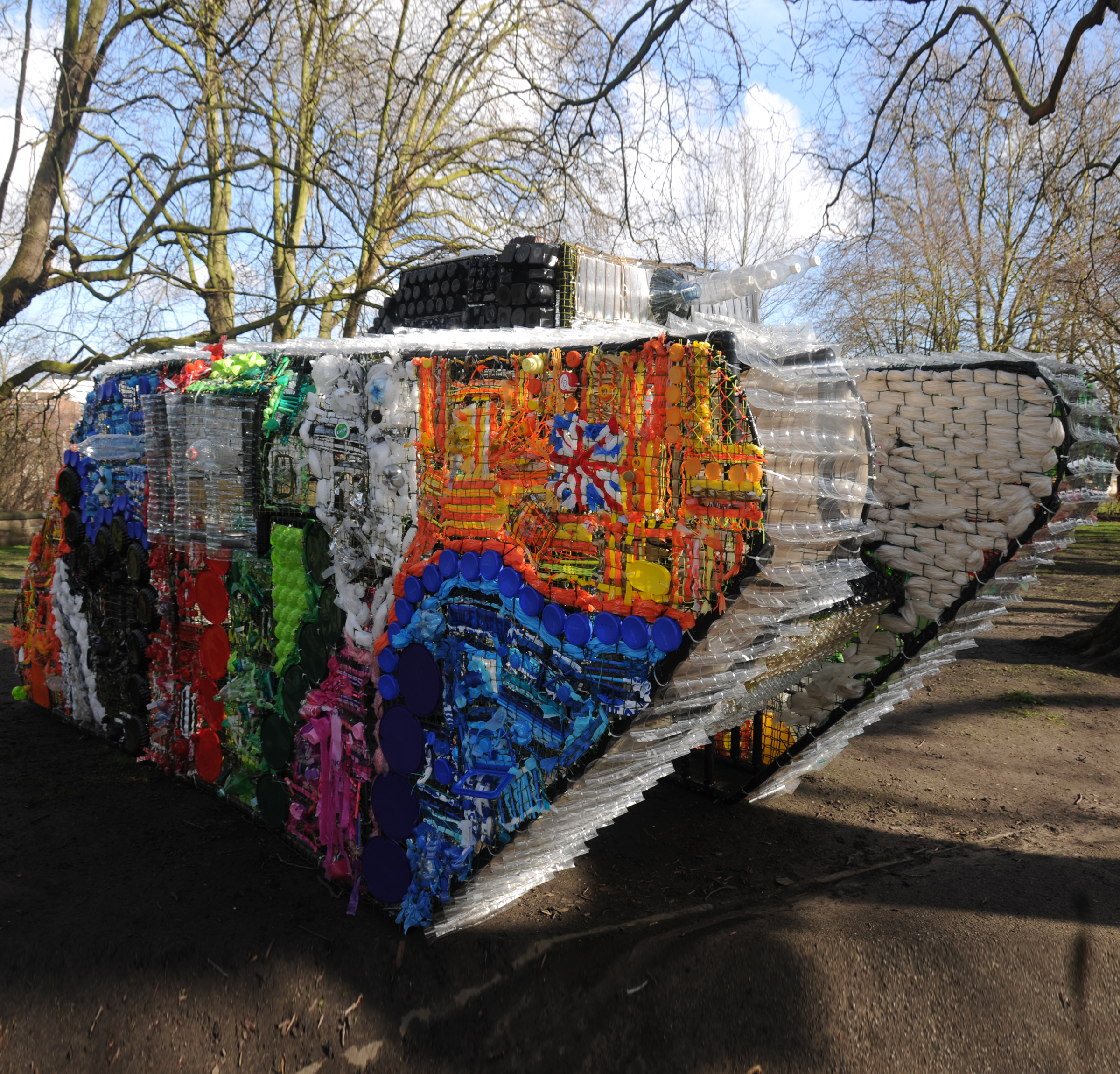 Life-sized WW1 Tank - 2014