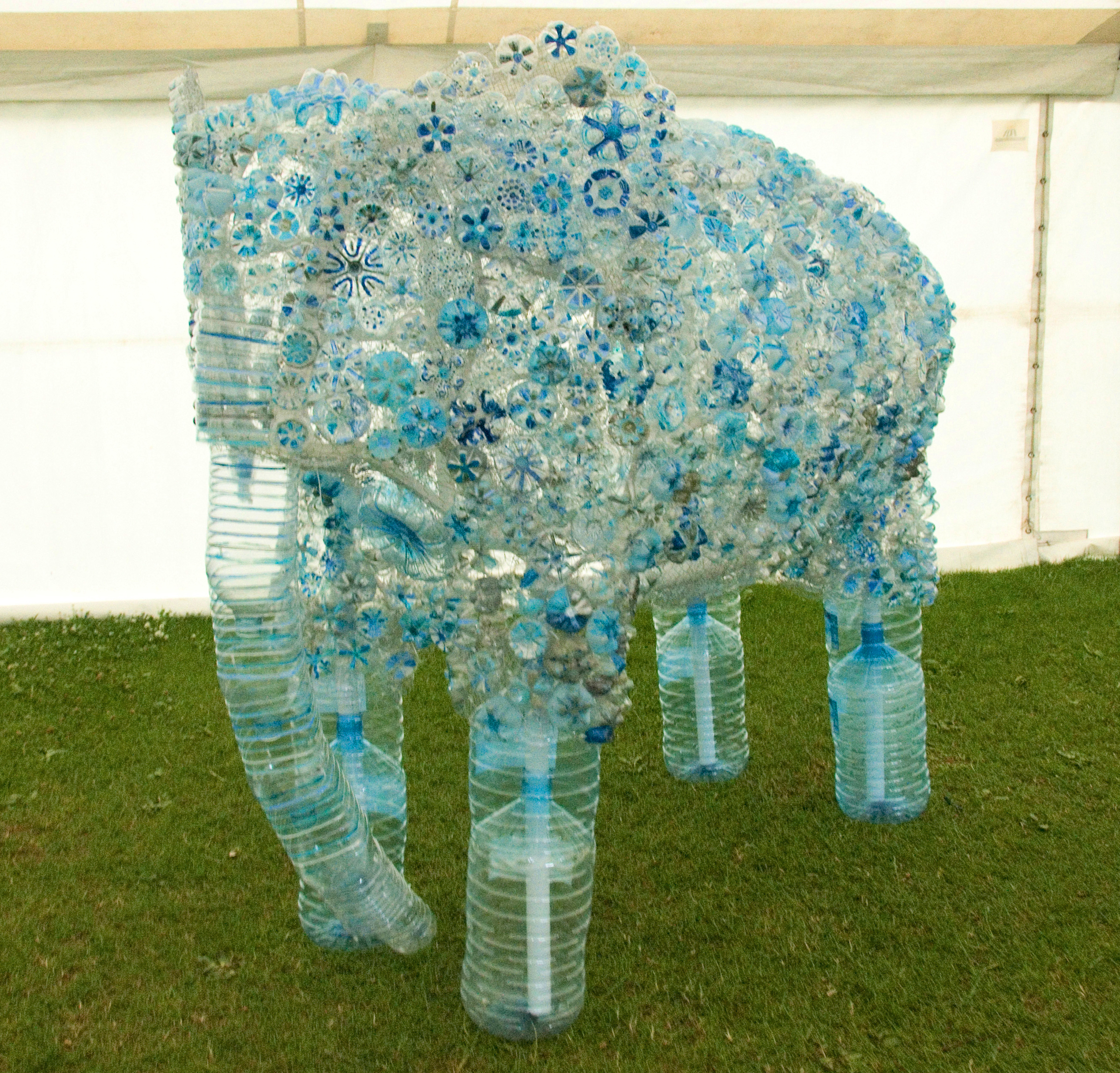 Plastic Bottle Elephant - 2014