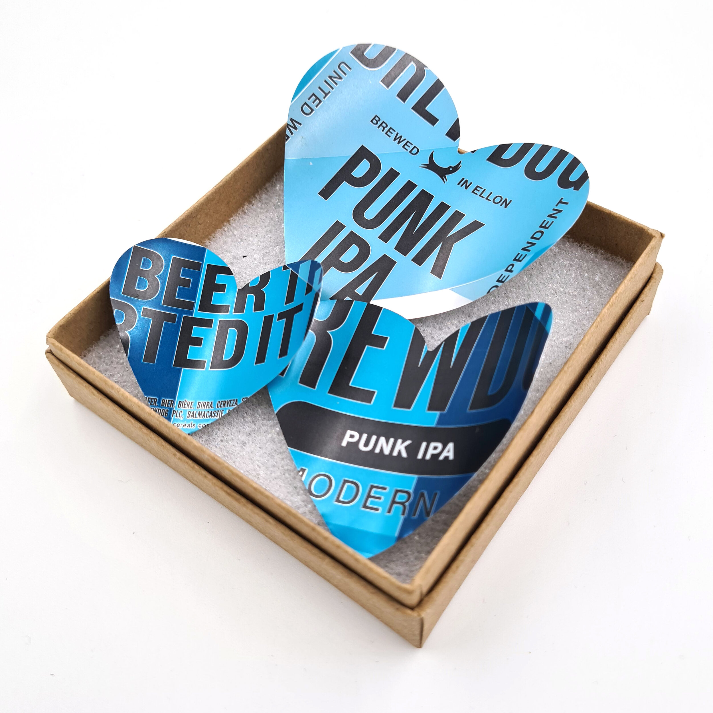 Brewdog Punk IPA Heart Magnets