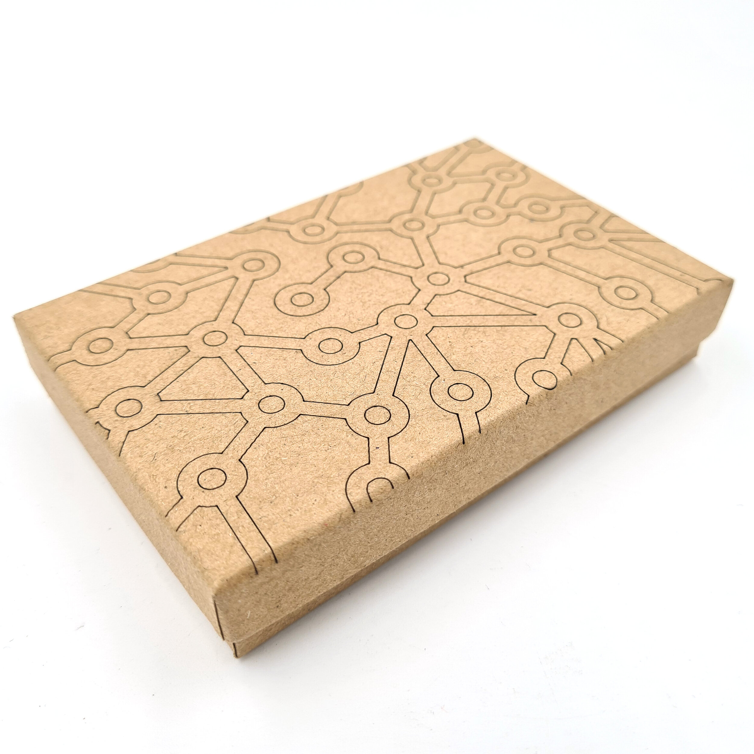 Sustainable eco-friendly engraved box 