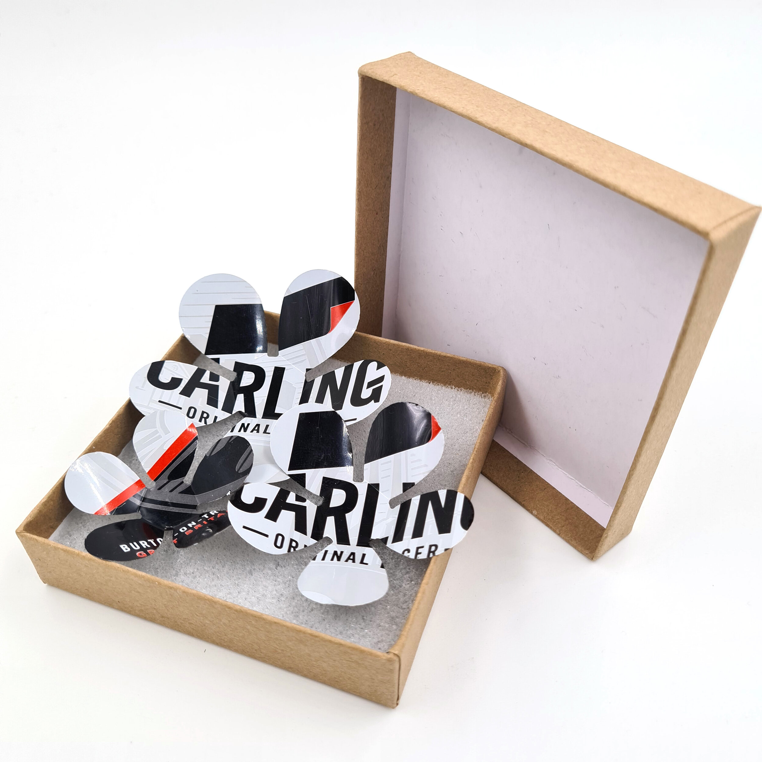 Carling Can Flower Magnets 