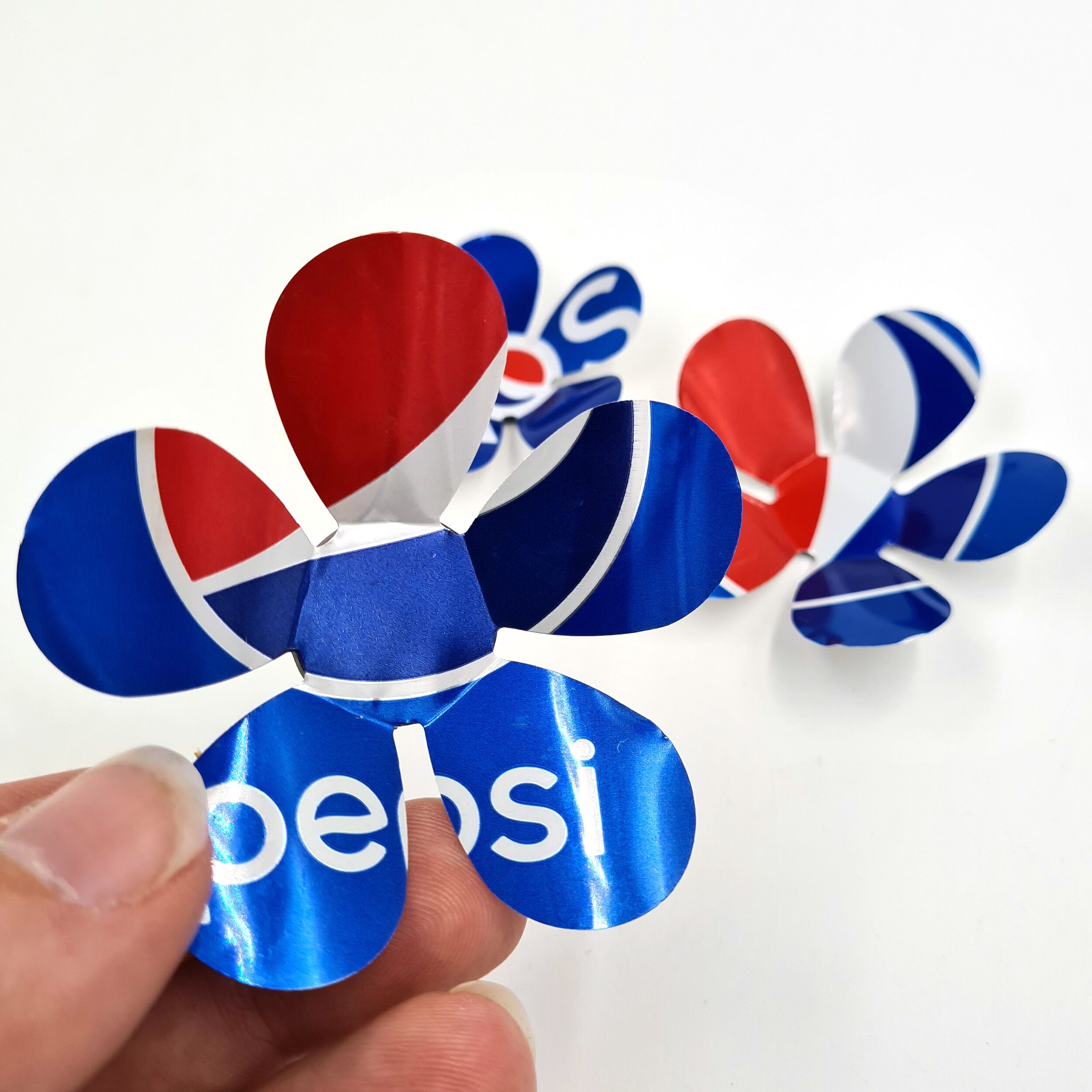 Creative eco Pepsi Can Flower Magnets 