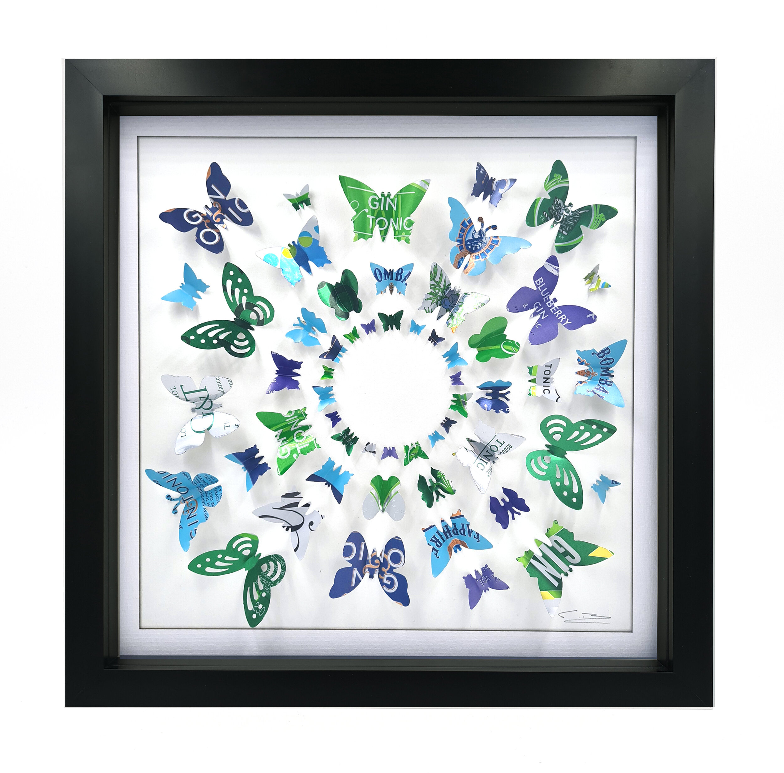 Gin and Tonic Butterfly Circles Black Frame.jpg