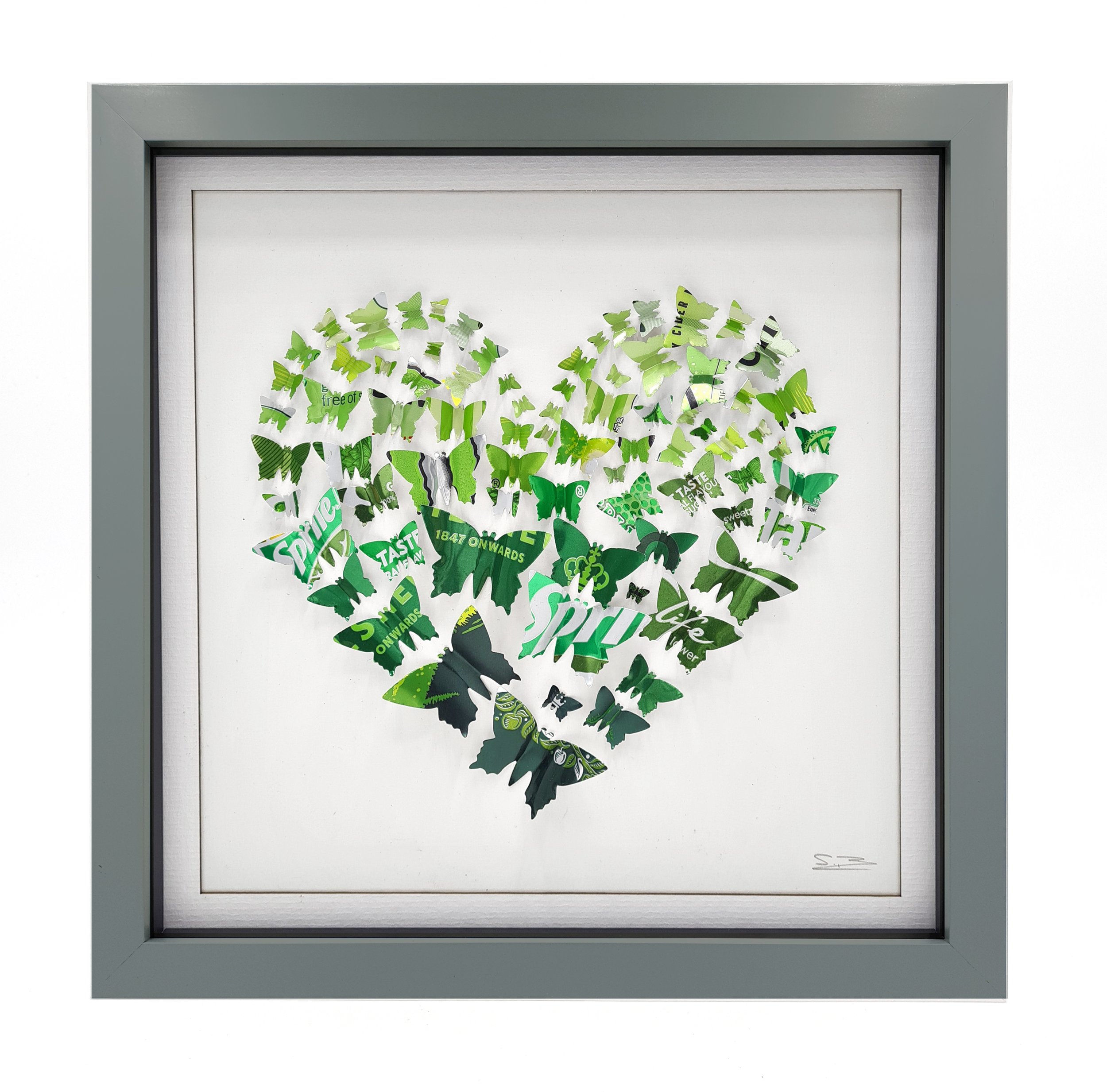 Green Butterfly Heart Grey Frame.jpg