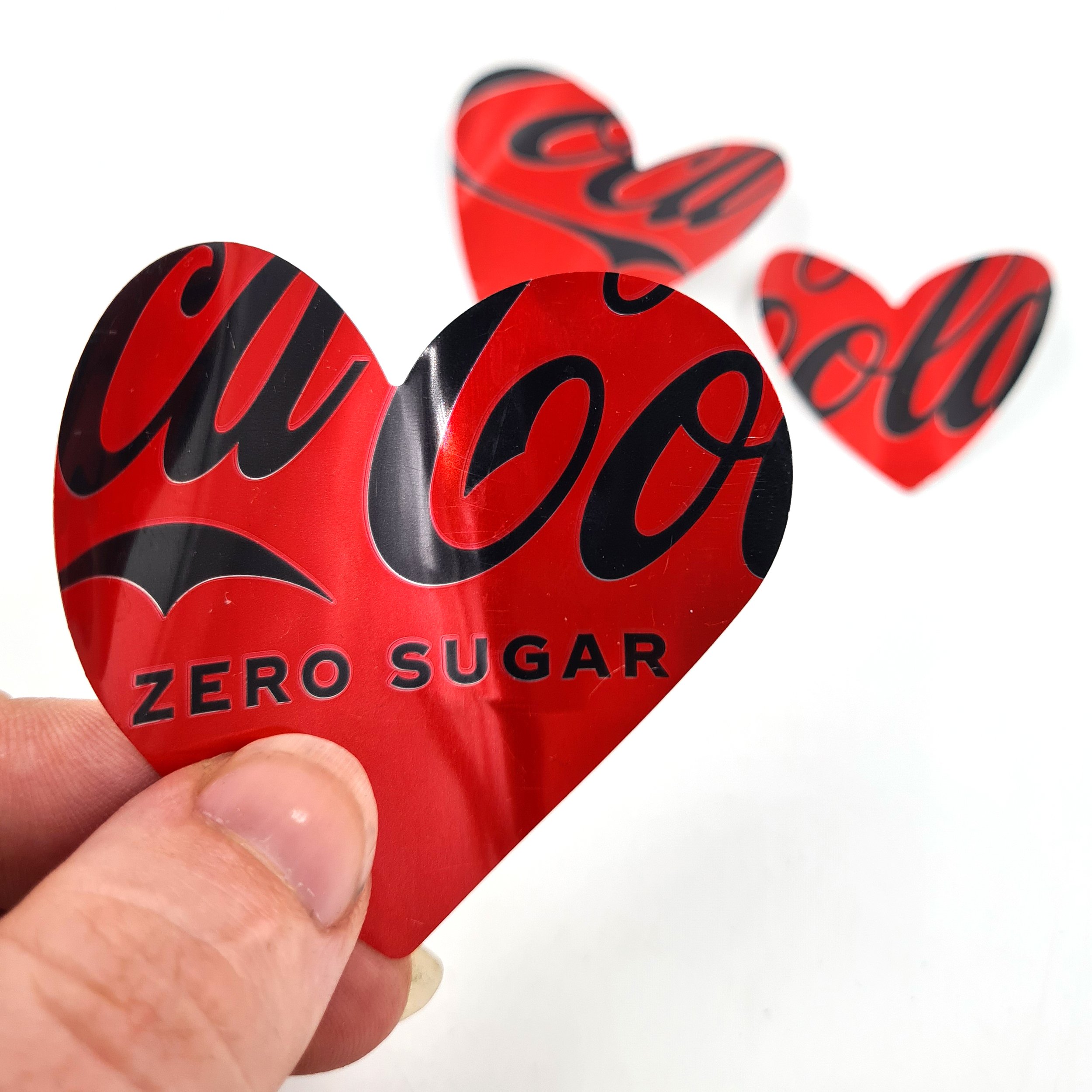 Coke Zero reycled can magnets Hearts 2.jpg