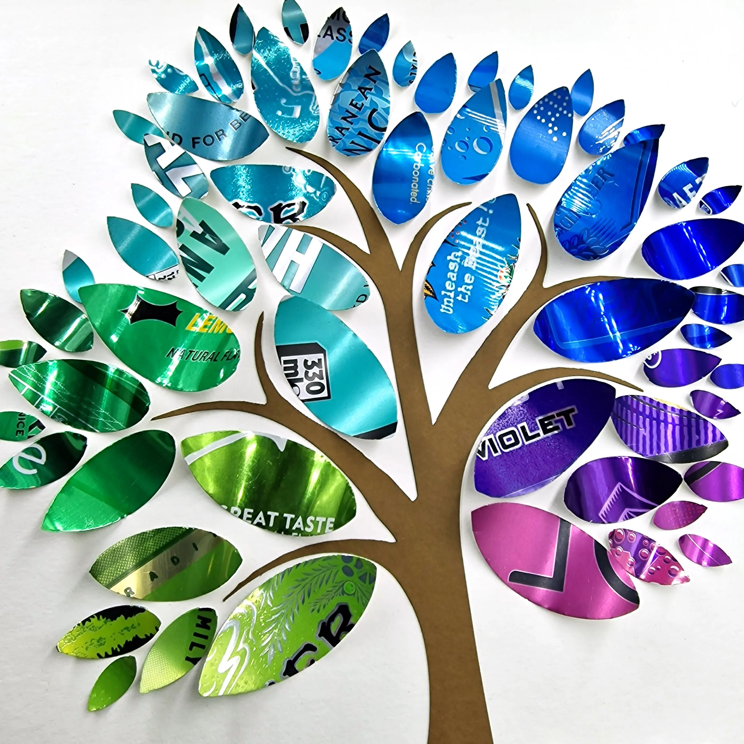 Peacock Tree Artwork — Sarah Turner Eco Art & Design