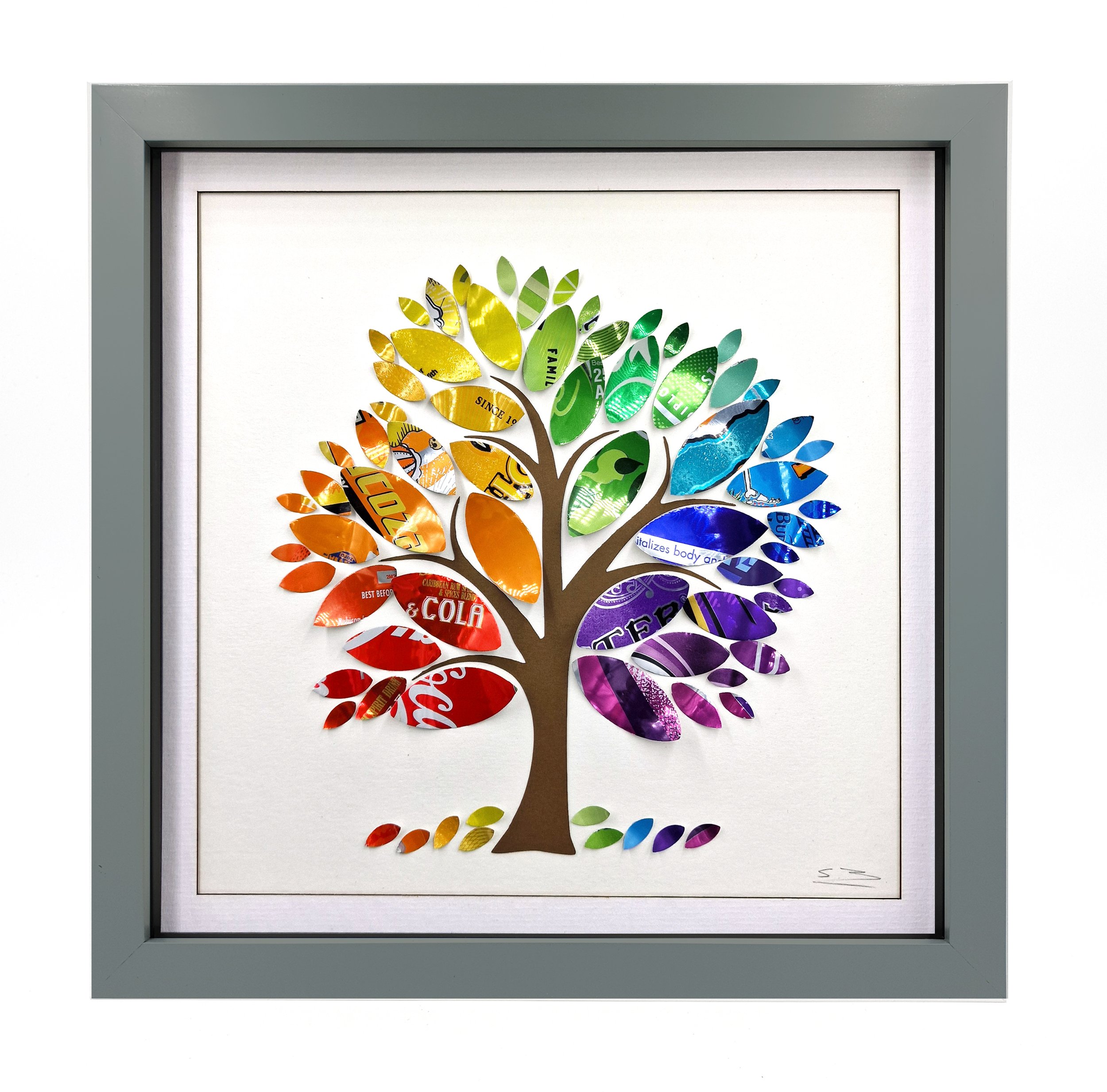 Rainbow Tree Medium Grey Frame.jpg