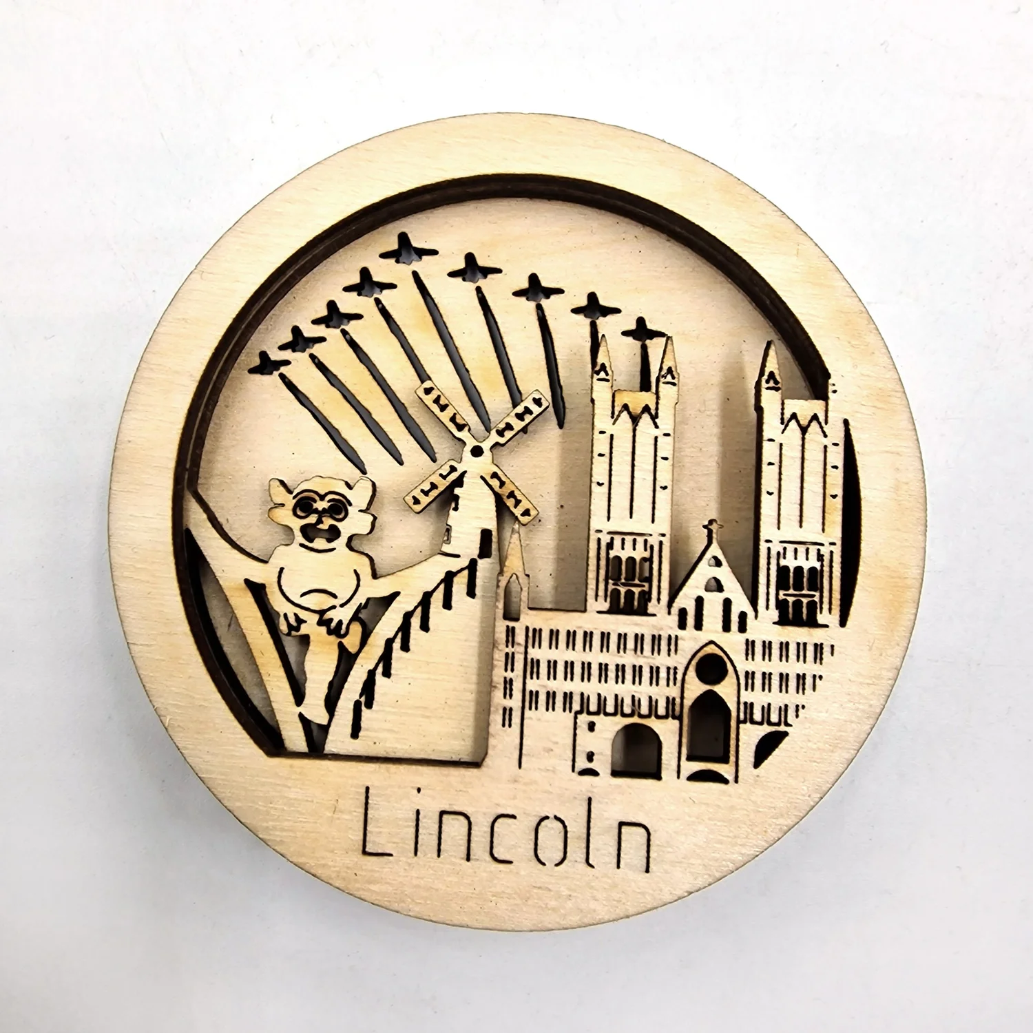 Margate UK - Magnete da frigorifero con apribottiglie per souvenir