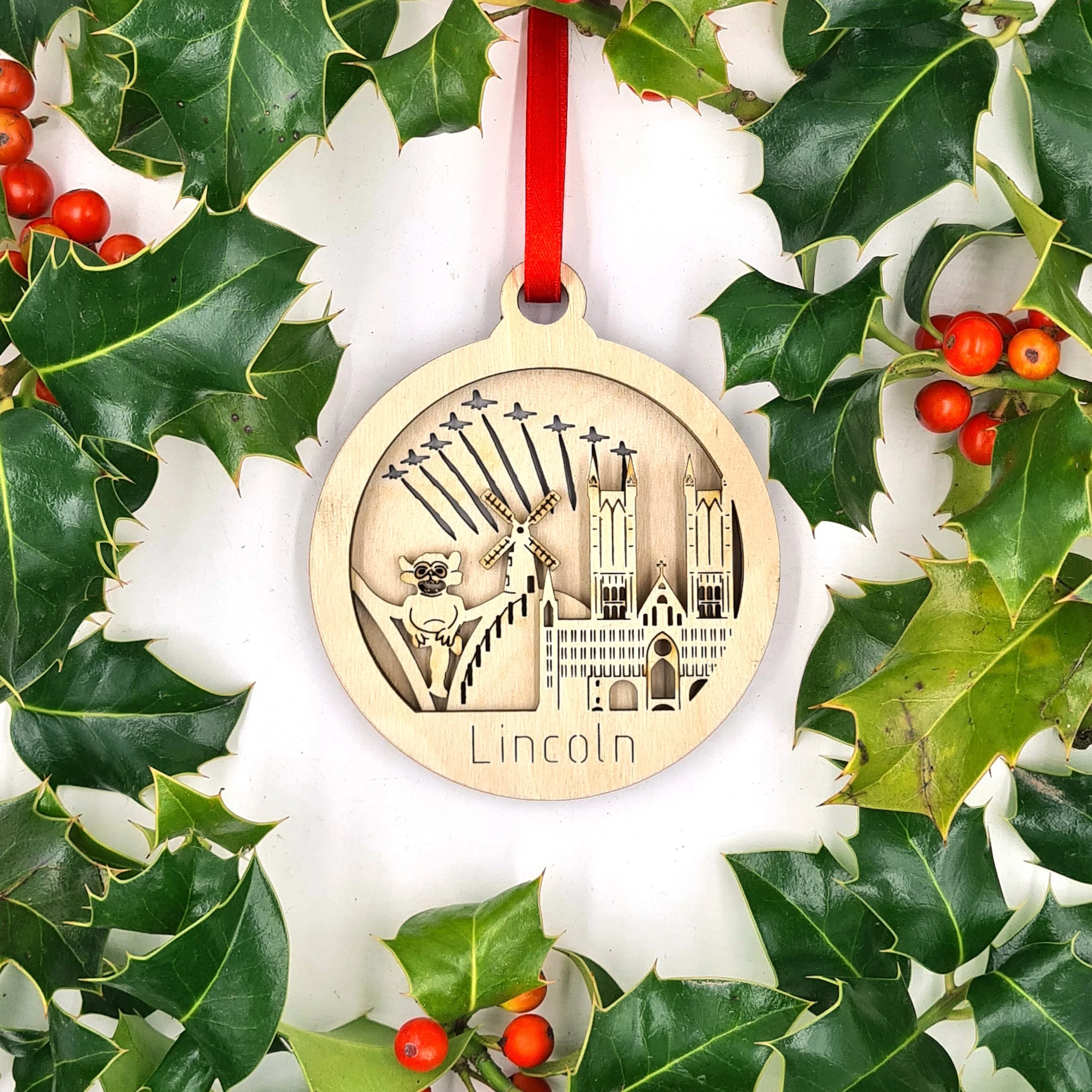 Lincoln Bauble with holly.jpg